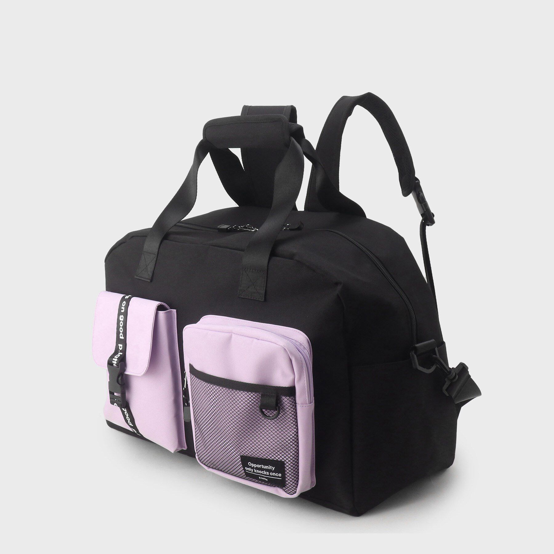 PINK-latte「【容量約47.5L】3WAYリュックボストン」|ボストンバッグ|