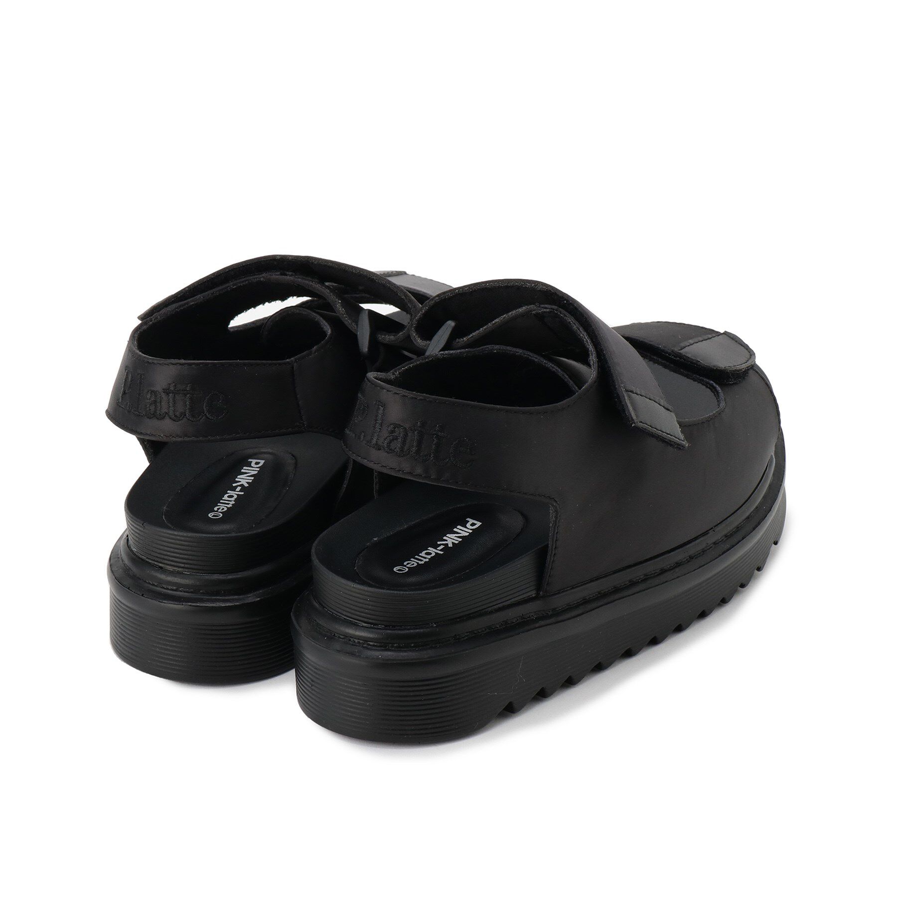 PINK-latte「太ベルトサンダル」|サンダル|