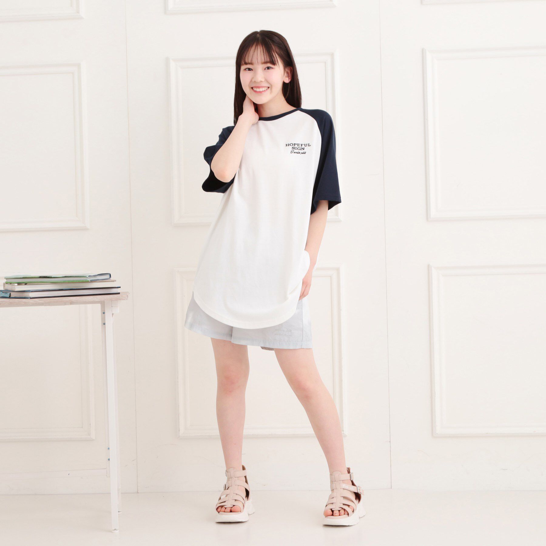 PINK-latte「フラットソールサンダル」|サンダル|