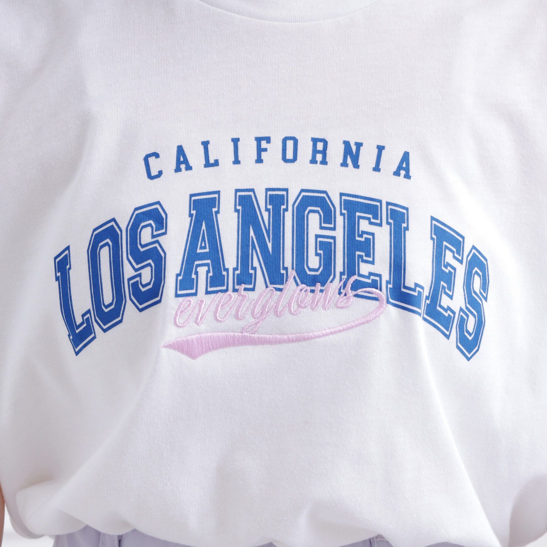 PINK-latte「カレッジロゴTシャツ」|Tシャツ・カットソー|