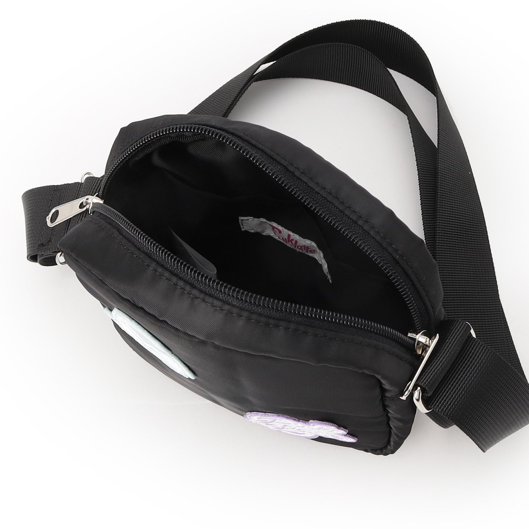 PINK-latte「ワッペンミニショルダー」|ショルダー・メッセンジャー|