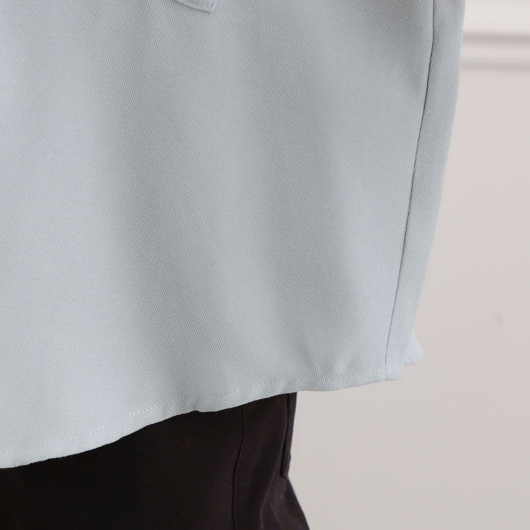 PINK-latte「シャツドッキング長袖プルオーバー」|Tシャツ・カットソー|