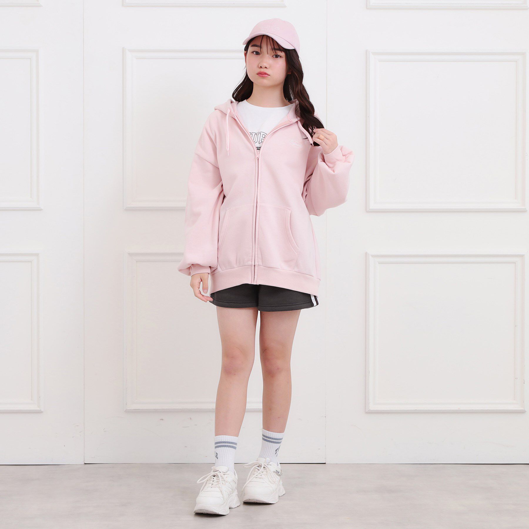 PINK-latte「【セットアイテム】くまちゃんあったか3点セット」|その他|