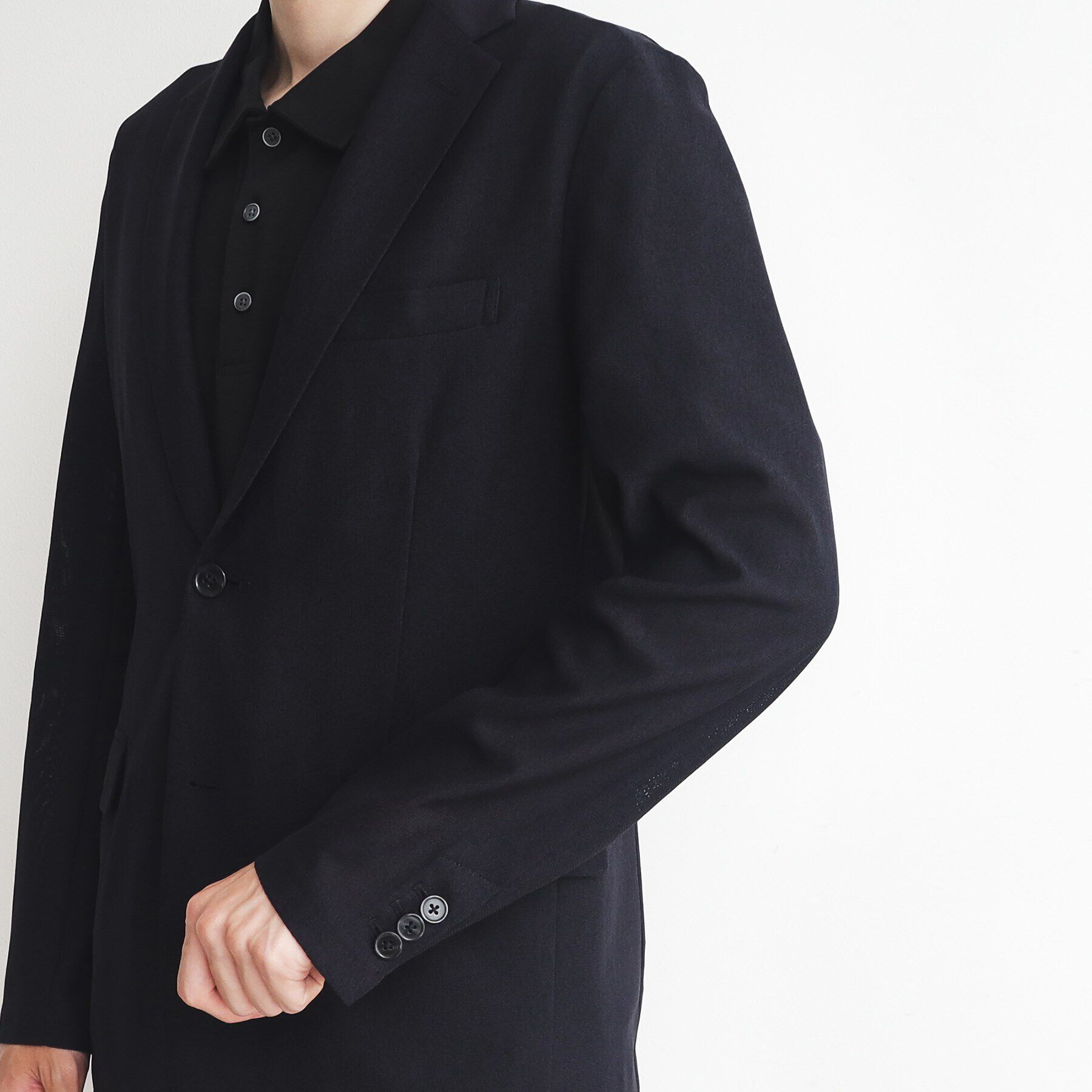 THE SHOP TK「【ヒルナンデス！で紹介】【速乾／通気性◎／セットアップ可】シャリルジャージジャケット」|テーラードジャケット|