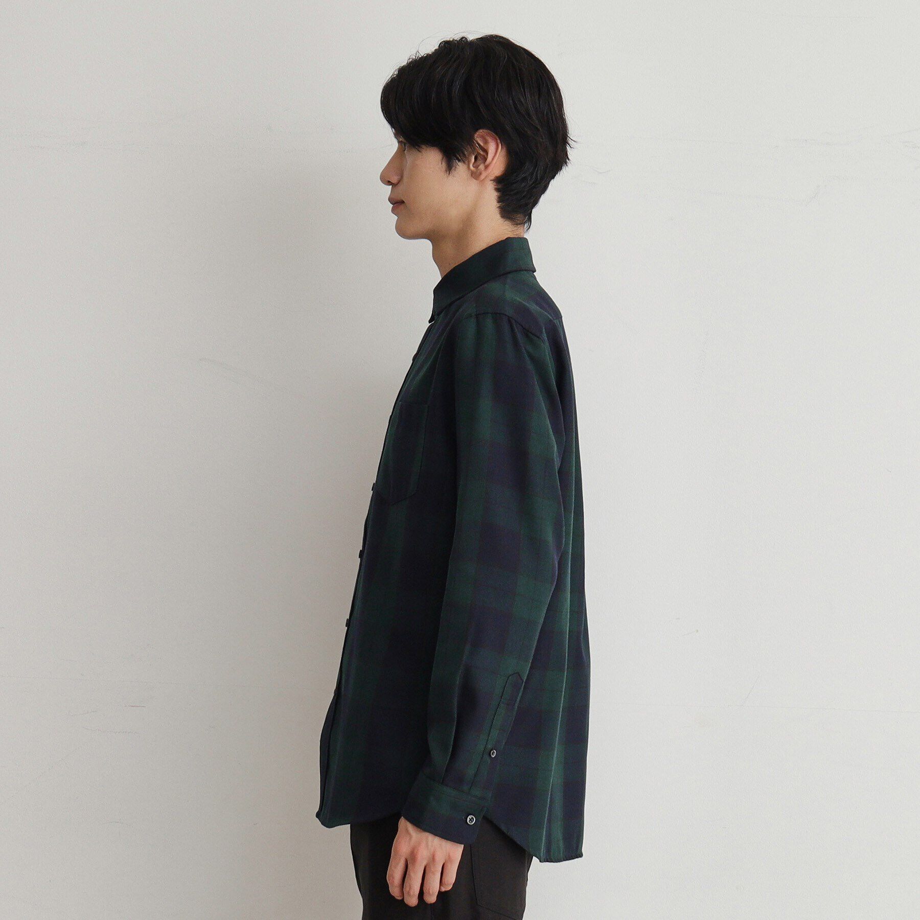 THE SHOP TK「【シワになりにくい】マウントネルシャツ」|シャツ・ブラウス|