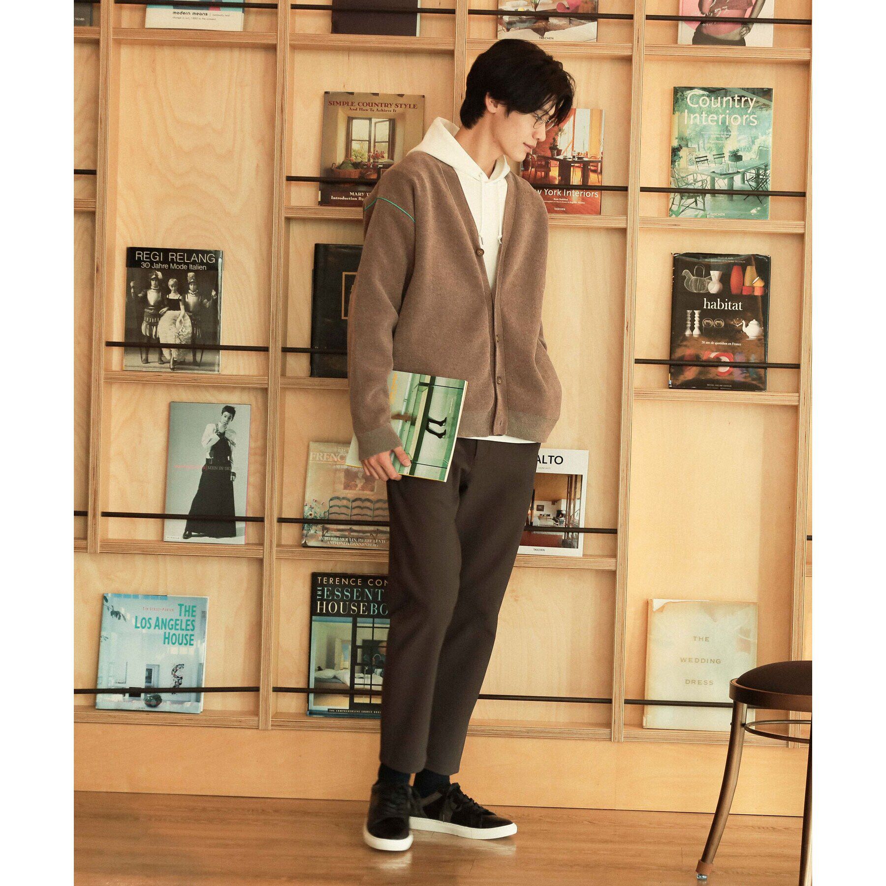 THE SHOP TK「【ハグするニット】モールニットカーディガン 親子リンク/ユニセックス」|カーディガン|