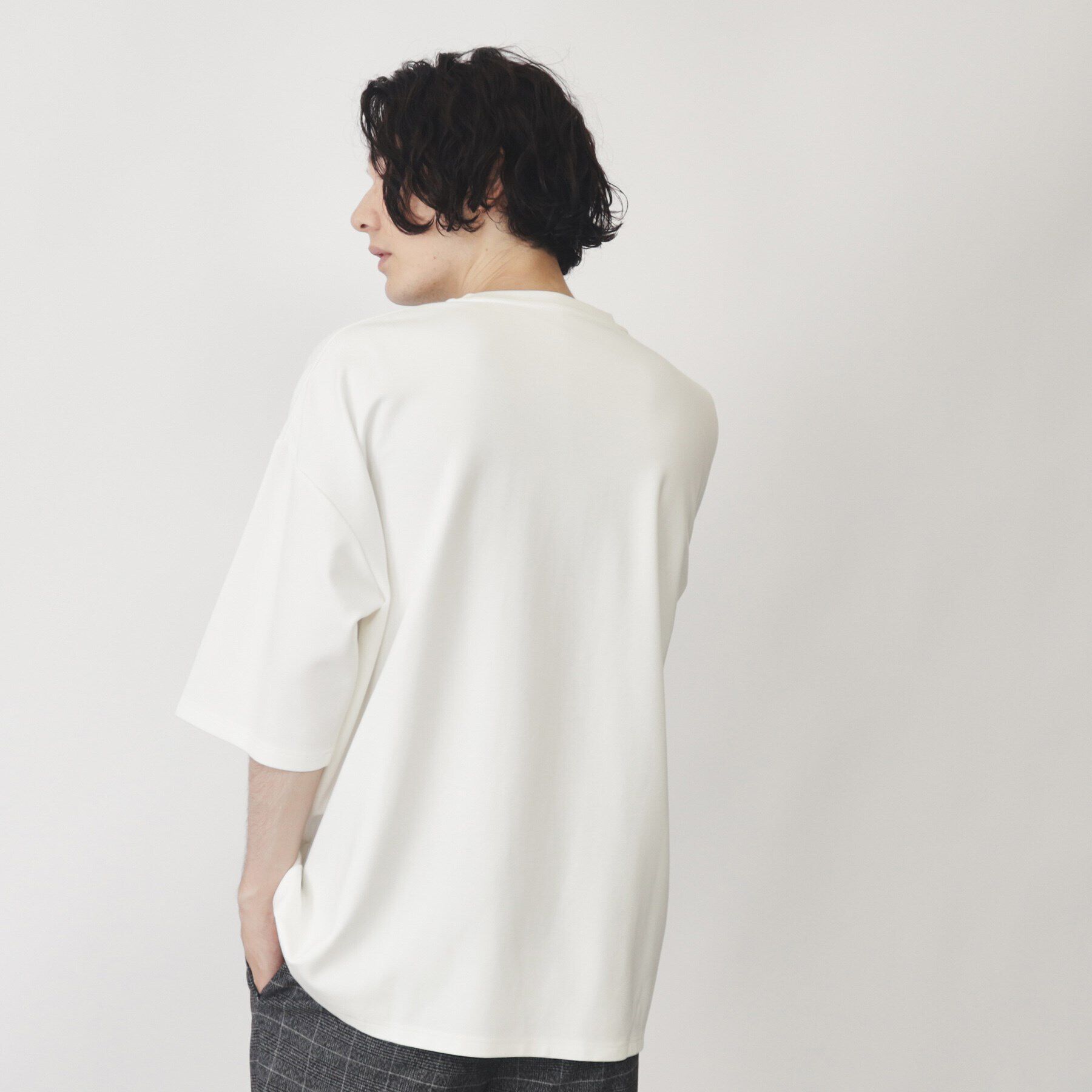 THE SHOP TK「ポンチビッグシルエットプリントTシャツ」|Tシャツ・カットソー|