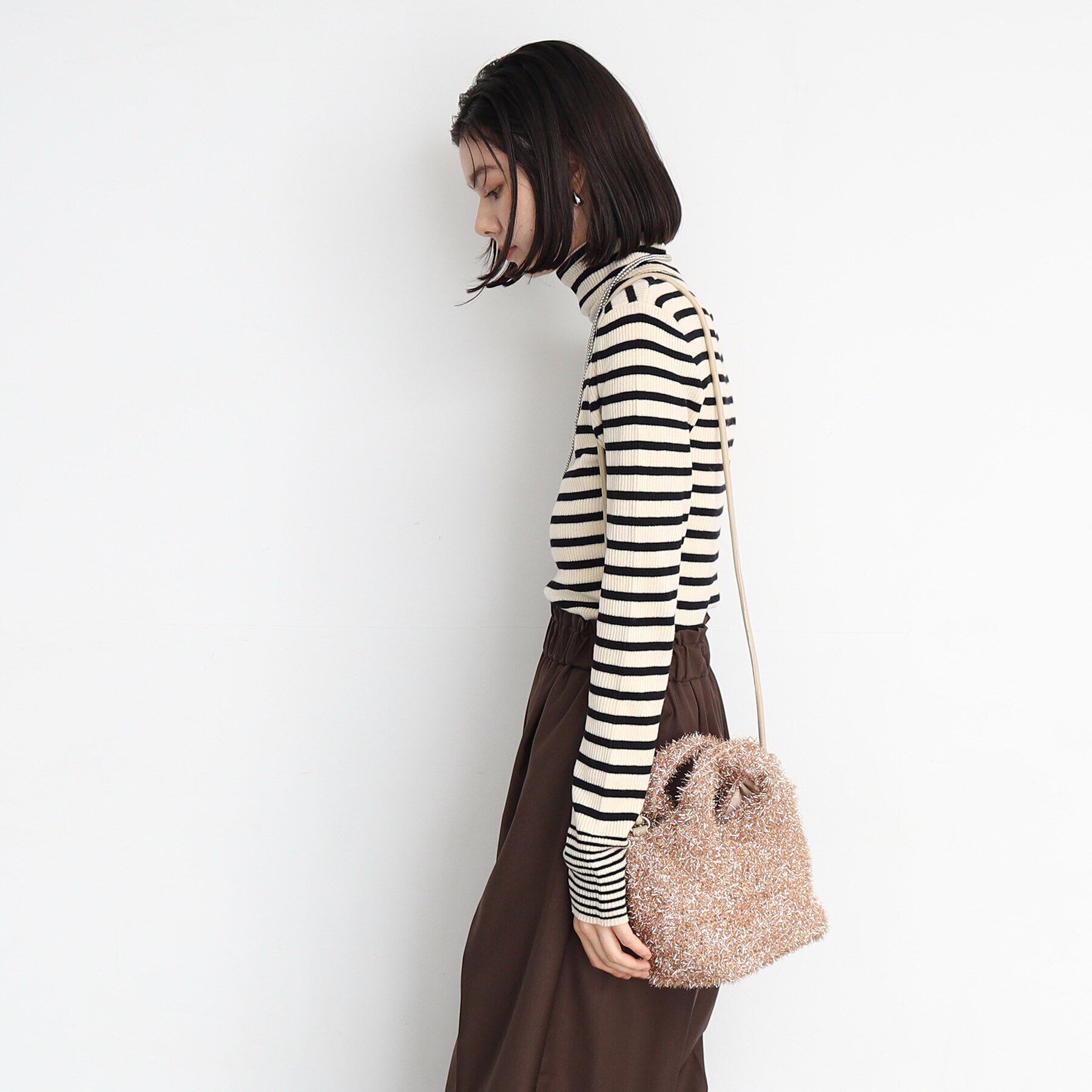 THE SHOP TK「【ショルダー付2way/キラキラ】ラメミニショルダー」|ショルダー・メッセンジャー|