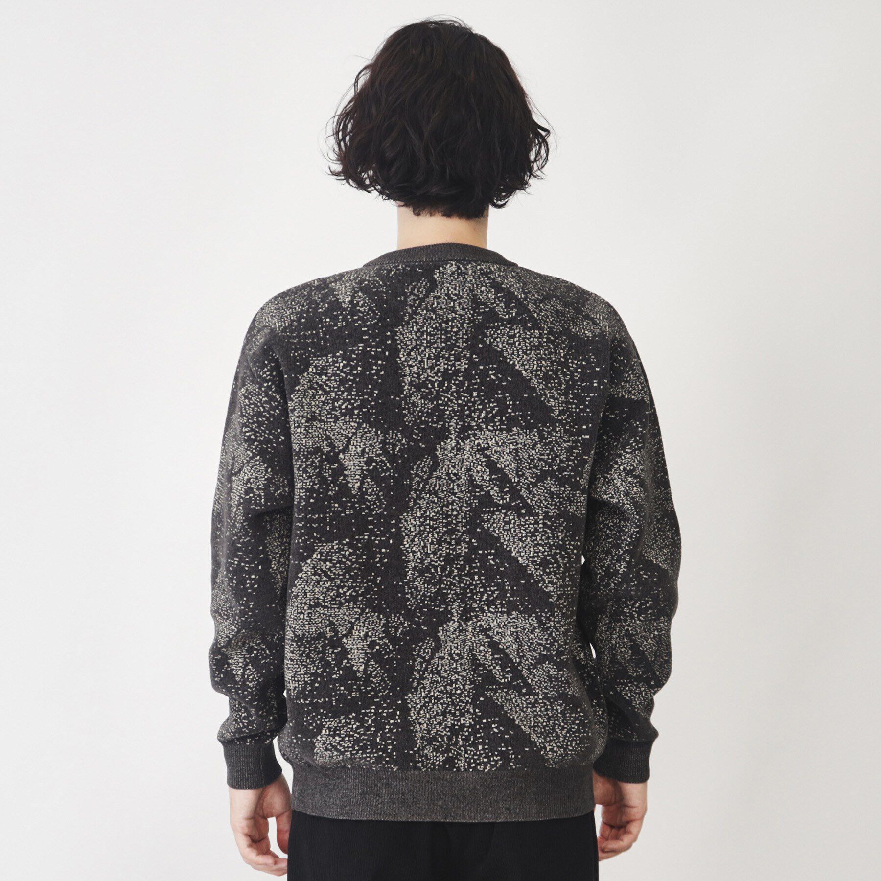 THE SHOP TK「総柄モールニットクルーネック　ユニセックス」|ニット・セーター|