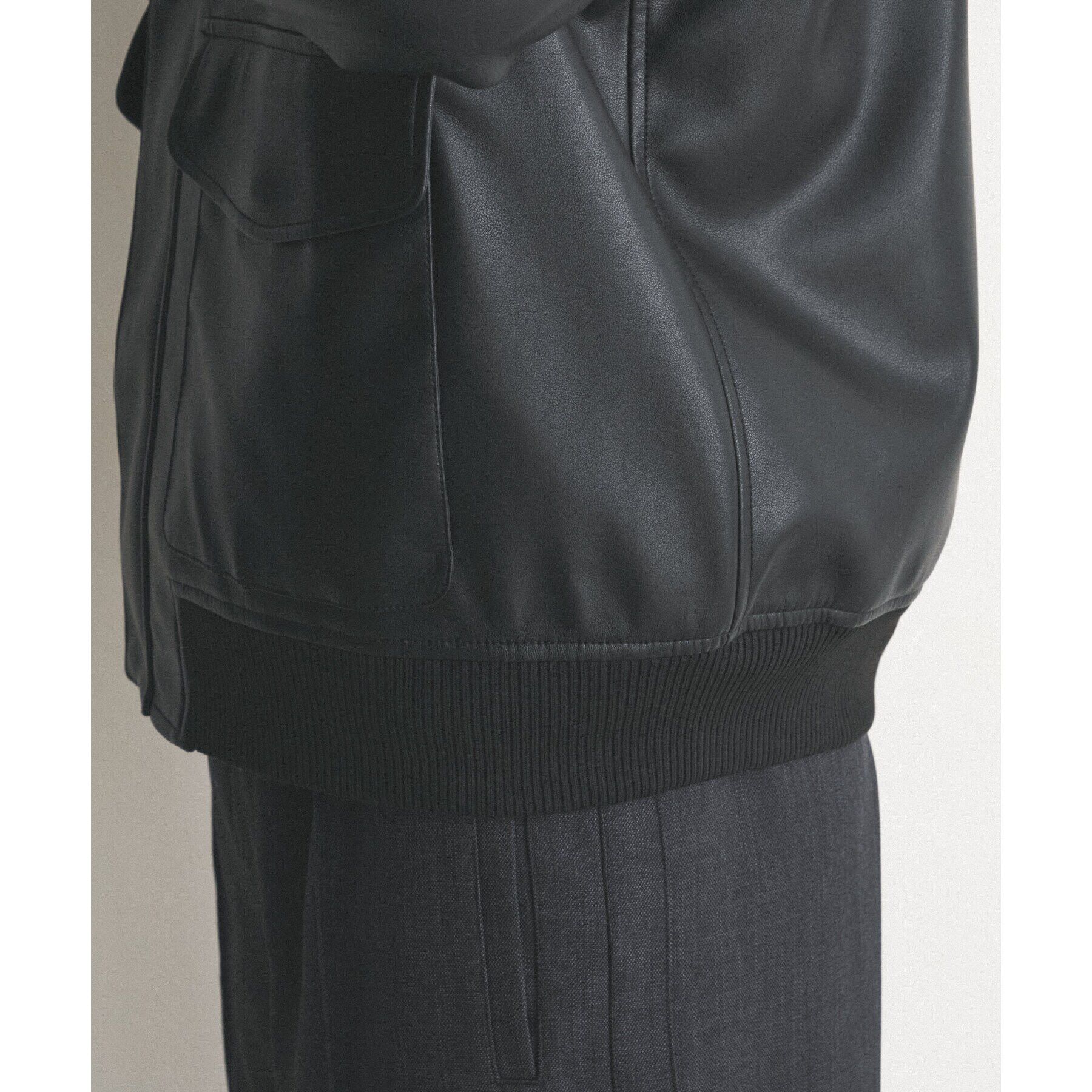 THE SHOP TK「ヴィンテージライクA2ブルゾン ビッグシルエット」|ブルゾン・スタジャン|