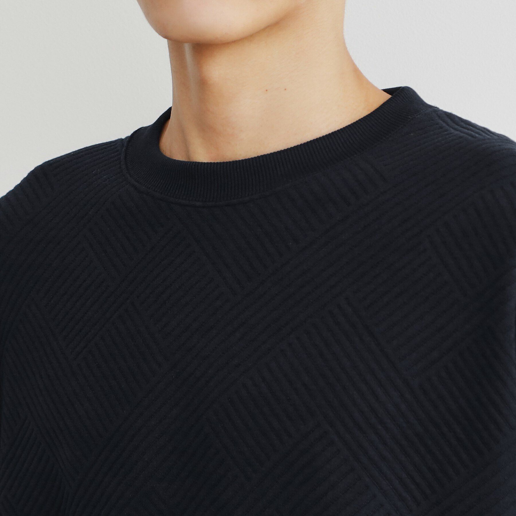 THE SHOP TK「ふくれキルティングプルオーバー」|Tシャツ・カットソー|