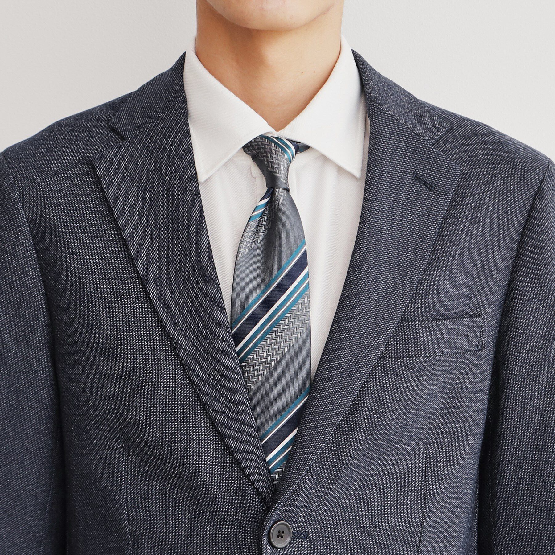 THE SHOP TK「サーモウォーカーツイルジャケット【セットアップ可/ビジネス対応/ストレッチ素材/保温性〇】」|テーラードジャケット|