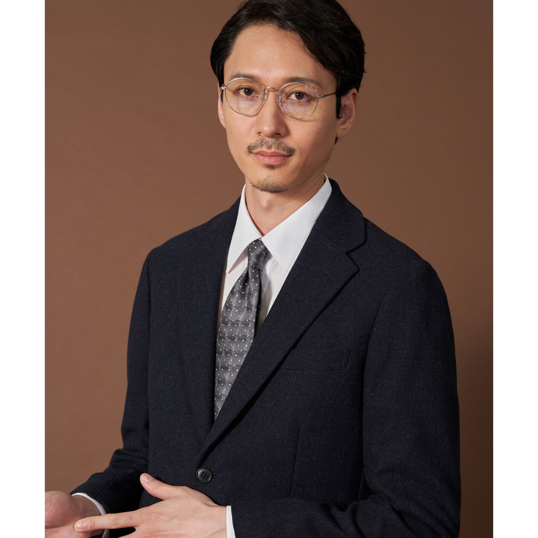 THE SHOP TK「カシミヤ混ピンヘッドジャケット【セットアップ可/ビジネス対応】」|テーラードジャケット|