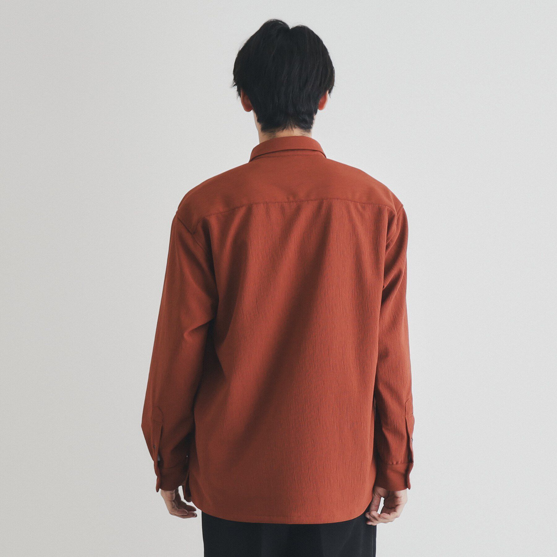 THE SHOP TK「リラックスシルエット楊柳シャツ」|シャツ・ブラウス|