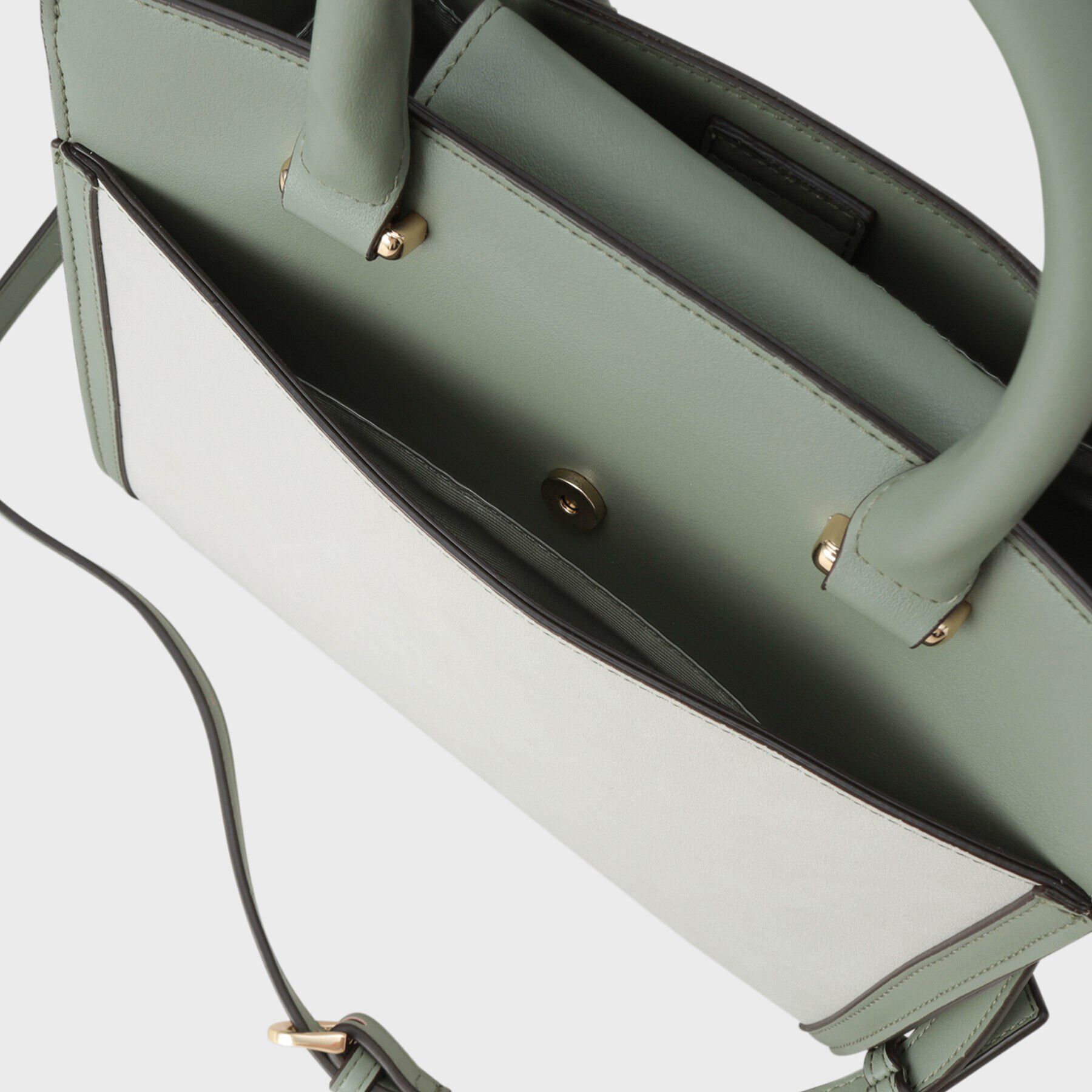 THE SHOP TK「合皮スエードコンビバッグ」|トートバッグ|