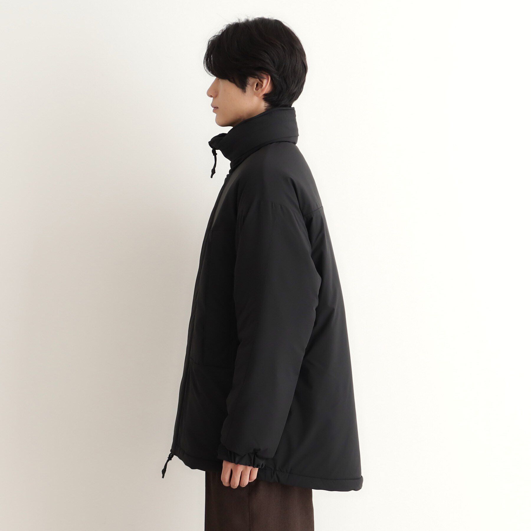 THE SHOP TK「モンスターパーカ ビッグシルエット／洗える」|ダウン|