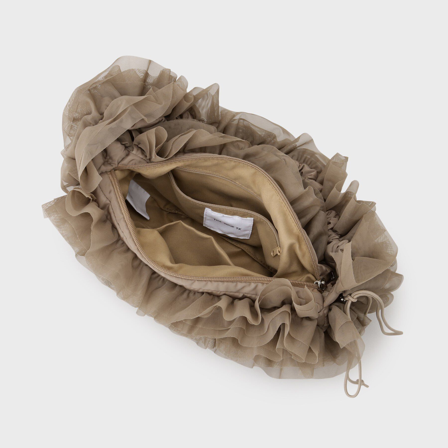 THE SHOP TK「チュールフリルバッグ」|ショルダー・メッセンジャー|