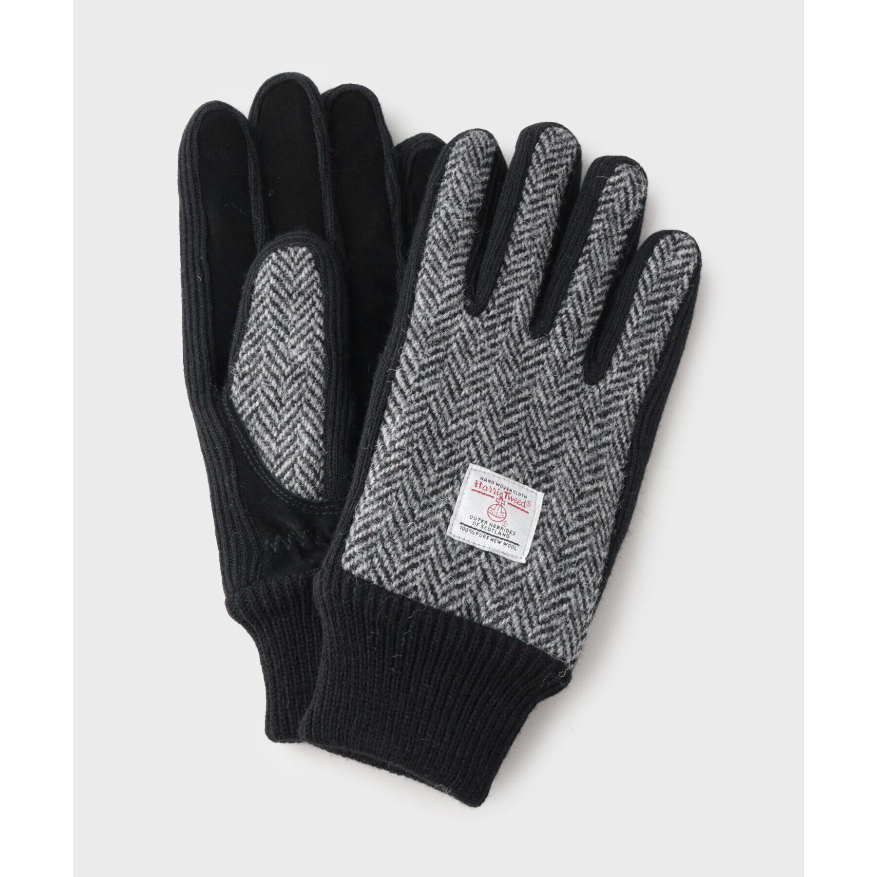 THE SHOP TK「【HARRIS TWEED／ハリスツイード】リブグローブ ON／OFF対応」|手袋|