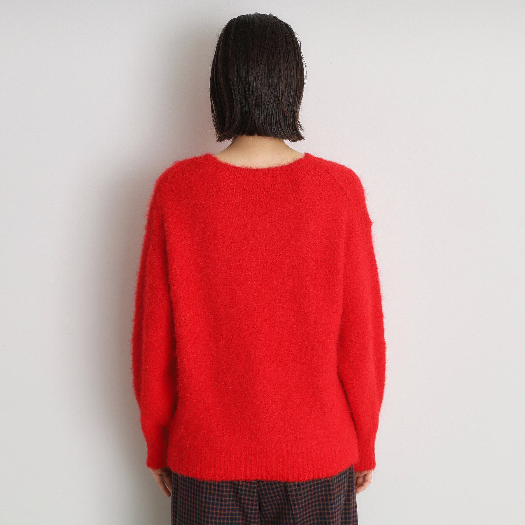 THE SHOP TK「ソフトシャギーヤーンプルオーバー」|ニット・セーター|