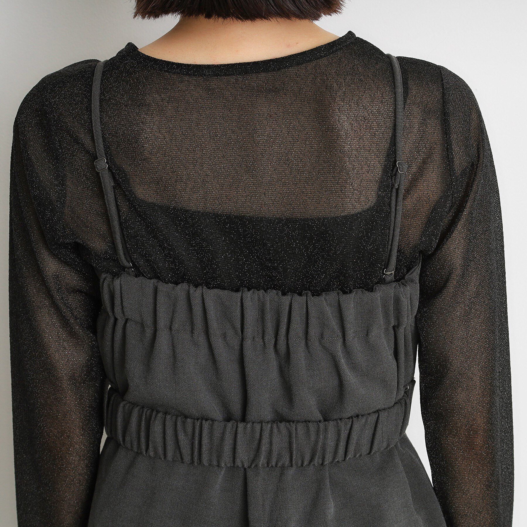 THE SHOP TK「ベルト付きベアサロペット」|オールインワン|