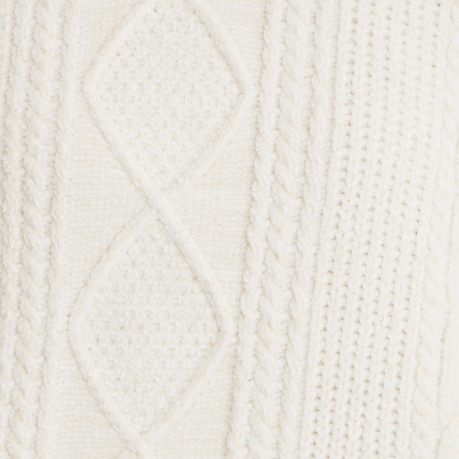 THE SHOP TK「ラメケーブルモールニット【洗える】」|ニット・セーター|