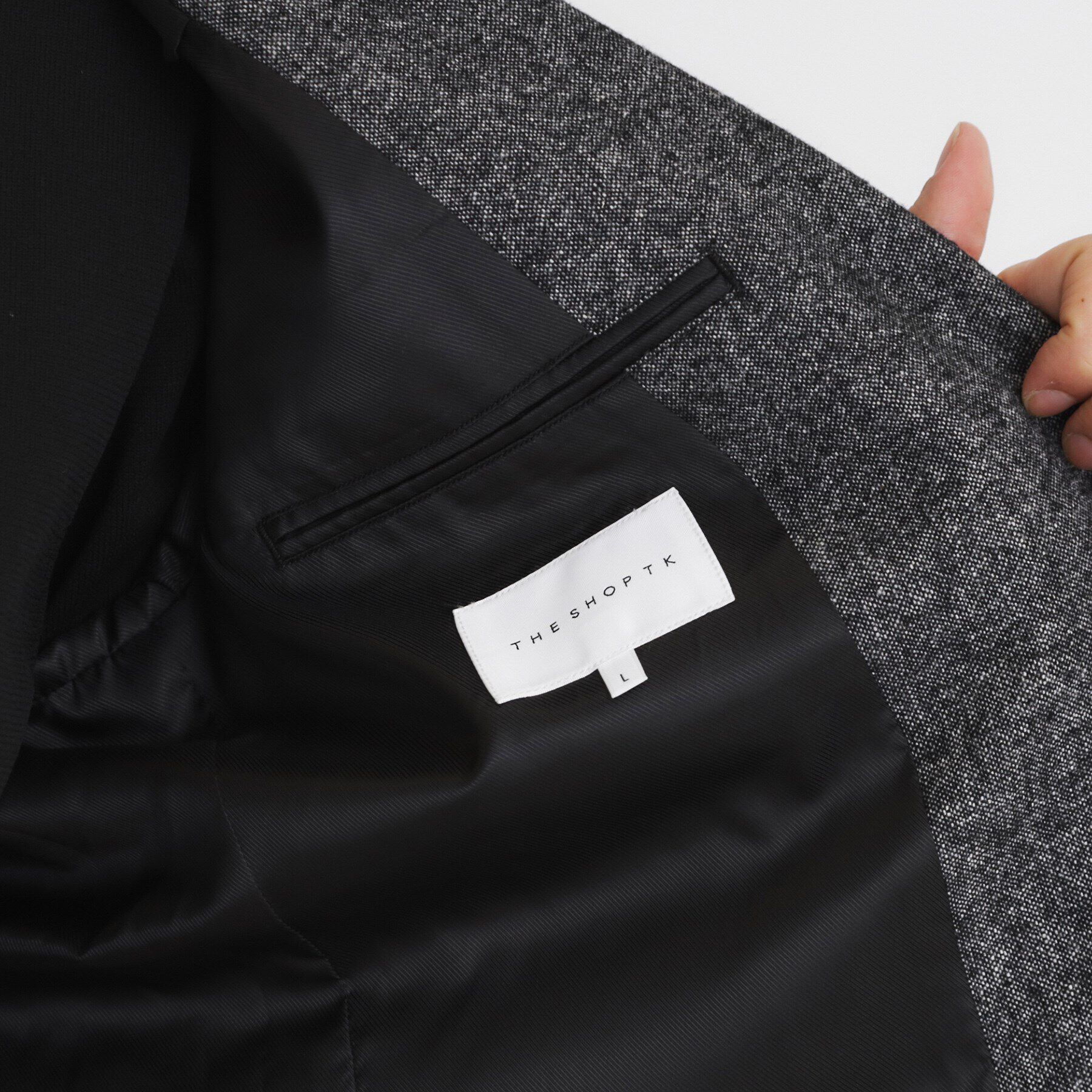 THE SHOP TK「ウール混ホームスパンジャケット」|テーラードジャケット|