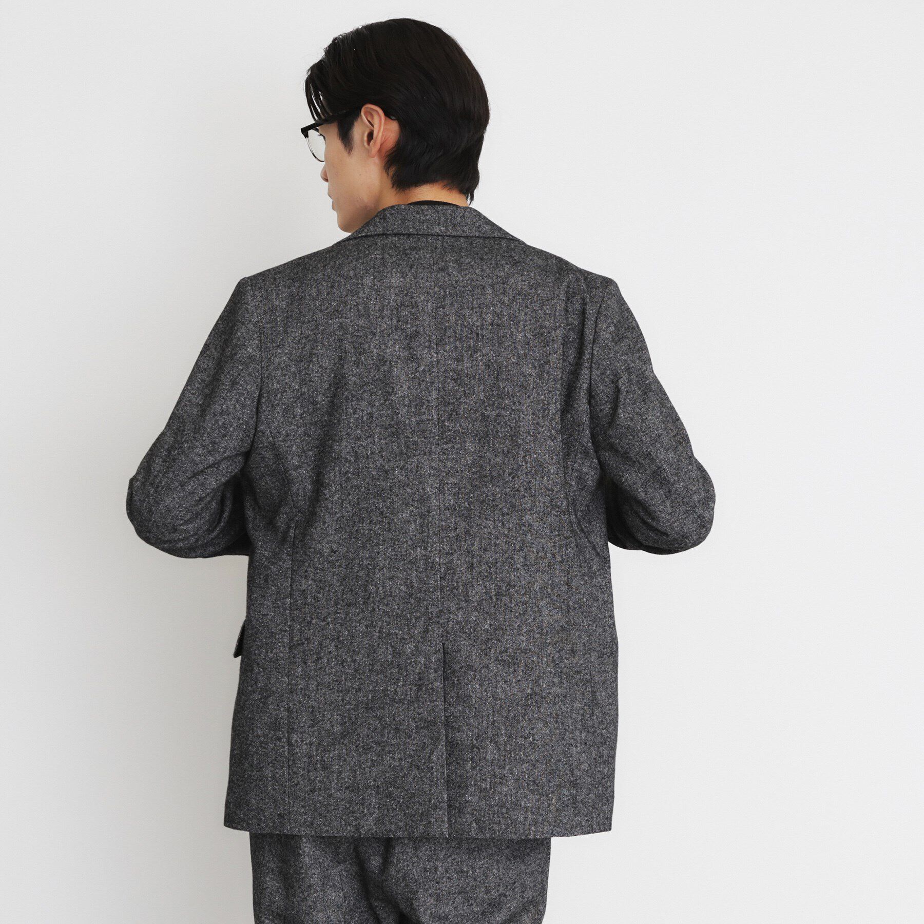THE SHOP TK「ウール混ホームスパンジャケット」|テーラードジャケット|