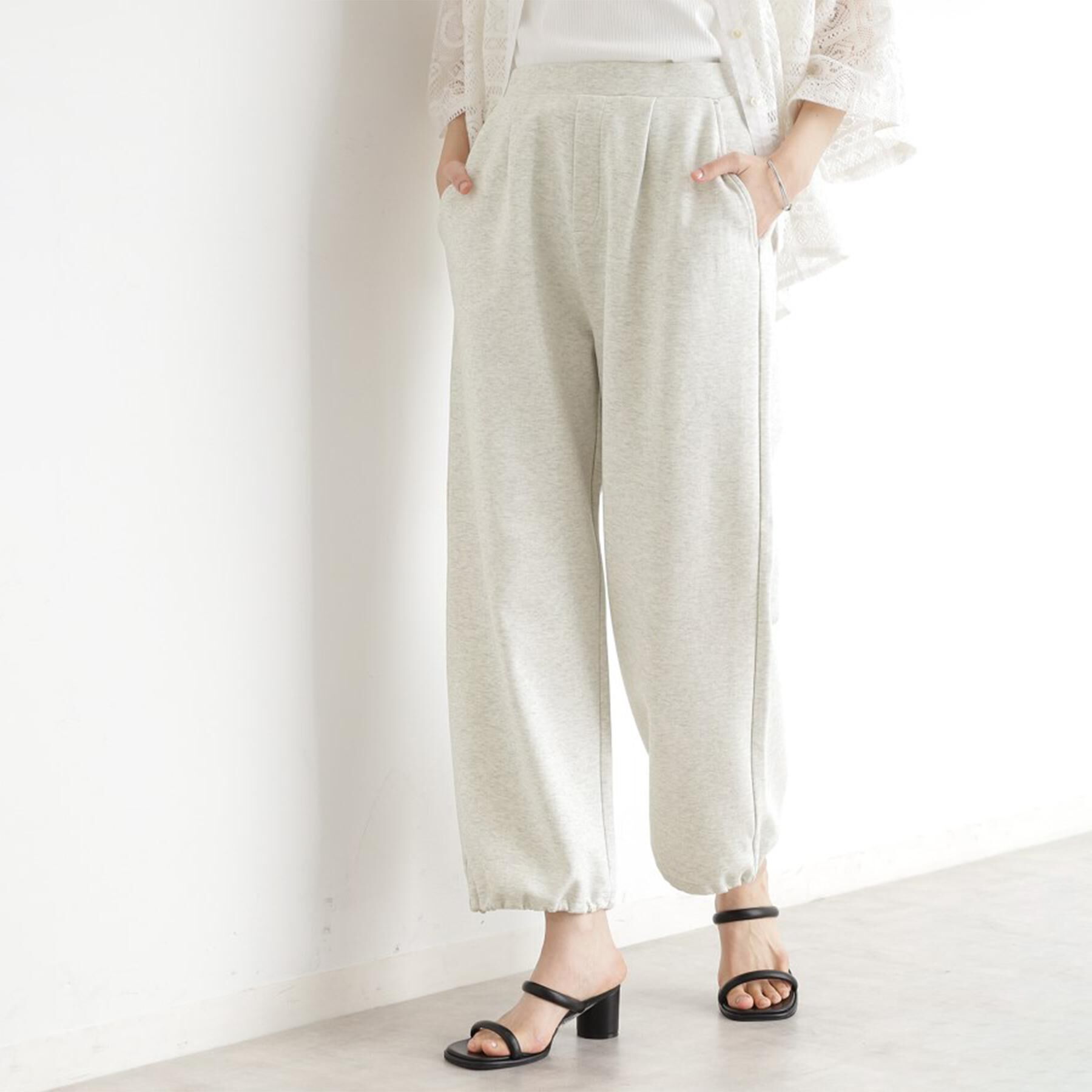 THE SHOP TK「スウェットワイドパンツ【洗える】」|その他|