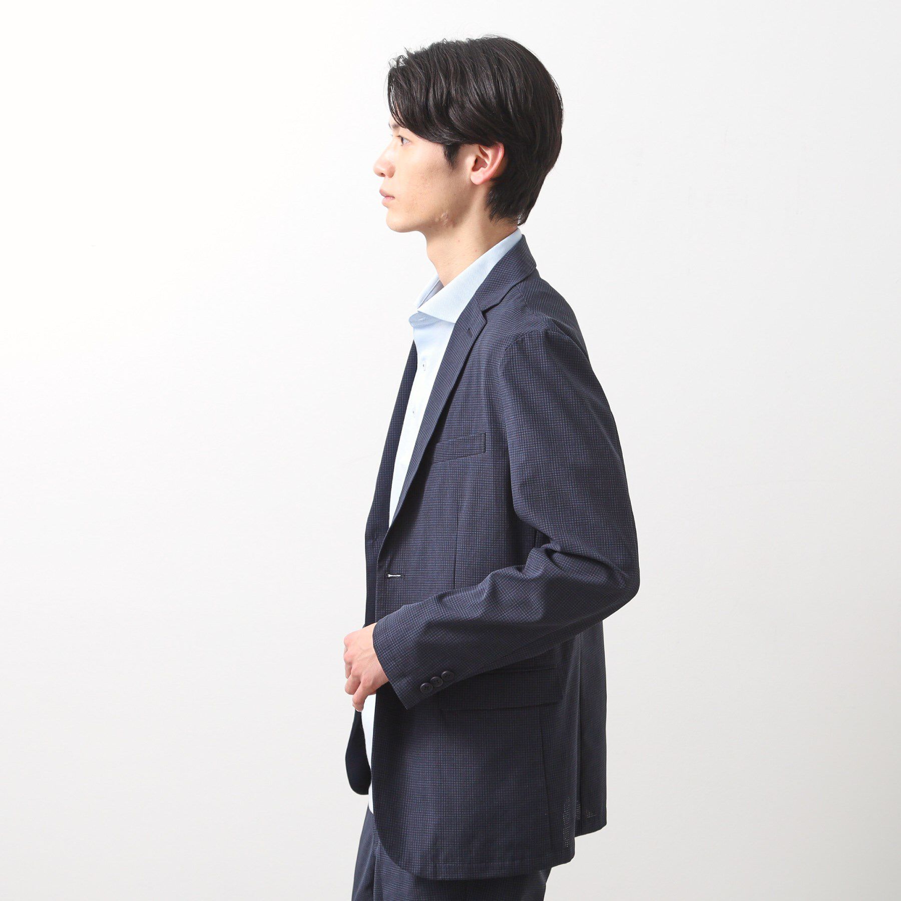 THE SHOP TK「ライトドッツジャケット【セットアップ可/洗濯機OK】」|テーラードジャケット|