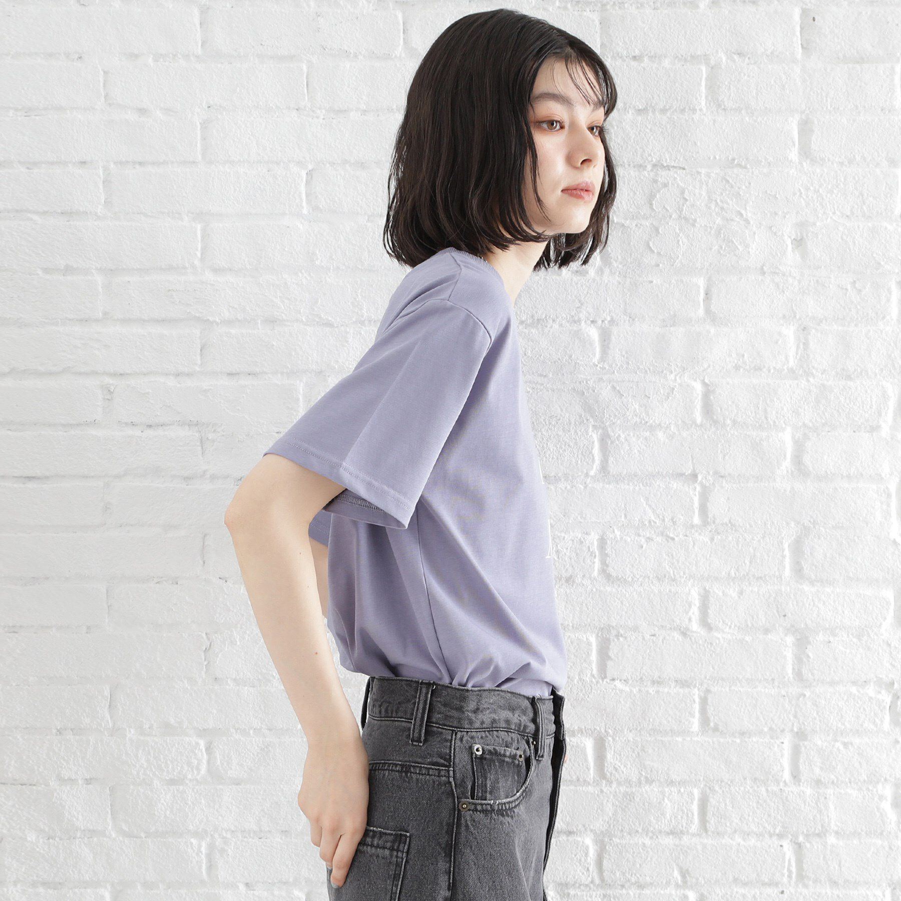 THE SHOP TK「ロゴアソートTシャツ【接触冷感/UVケア/洗濯機OK】」|Tシャツ・カットソー|