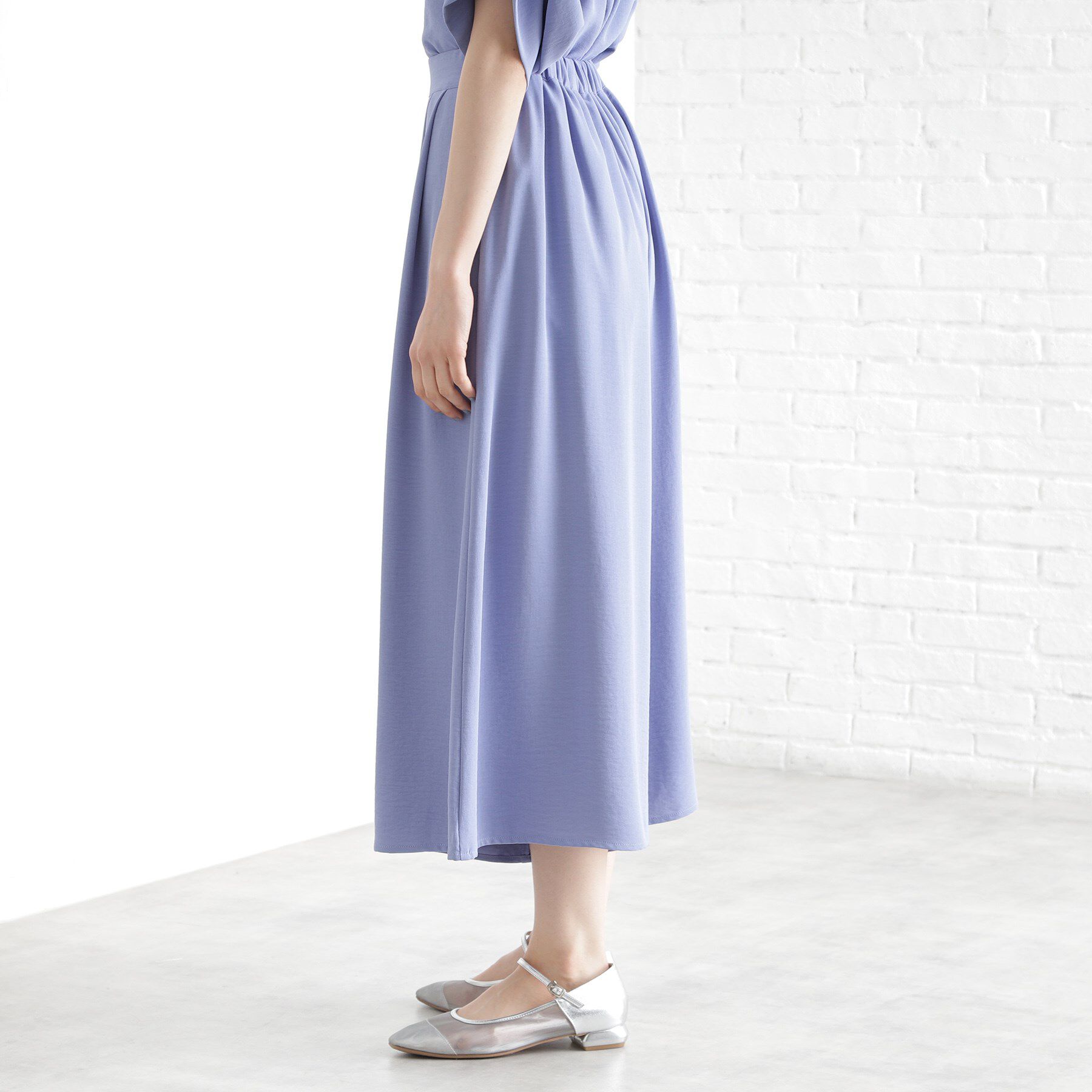 THE SHOP TK「フレアスカーチョ【防シワ／接触冷感／洗濯機OK/セットアップ可】」|その他|