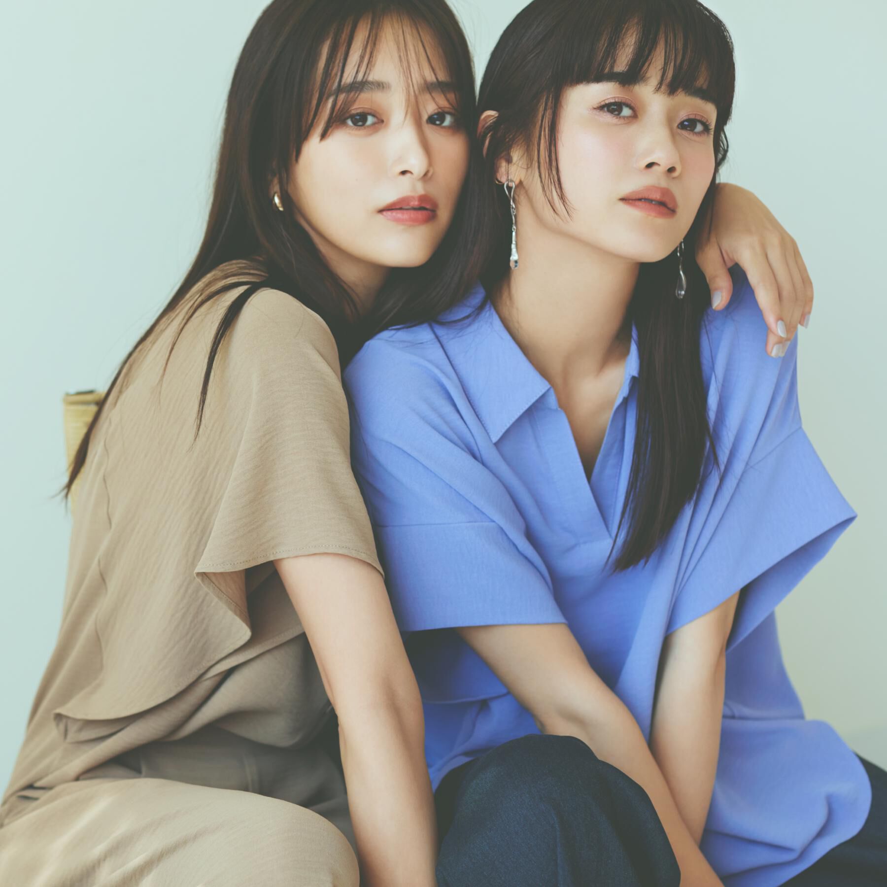 THE SHOP TK「袖フレアブラウス【防シワ／接触冷感／洗濯機OK/セットアップ可】」|シャツ・ブラウス|