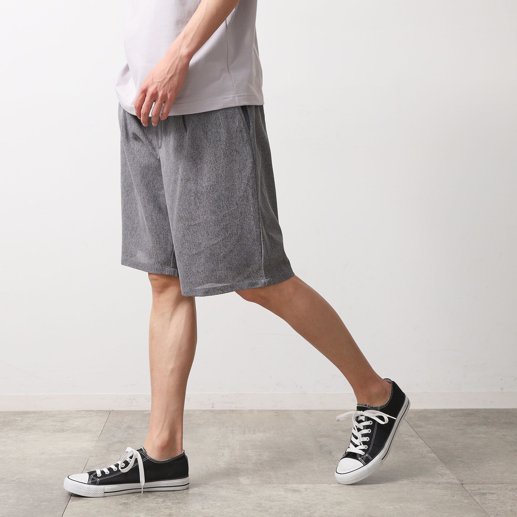 THE SHOP TK「シャリルジャージショートパンツ 洗濯機OK/吸水速乾/イージーケア/セットアップ可」|その他|