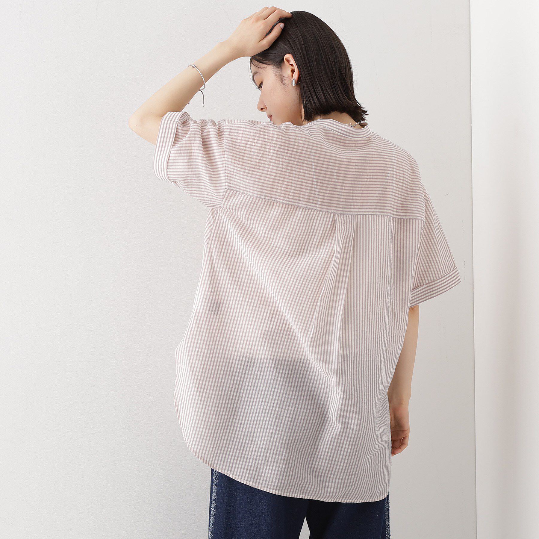 THE SHOP TK「ウエストタックチュニック【体型カバー/洗濯機OK】」|シャツ・ブラウス|