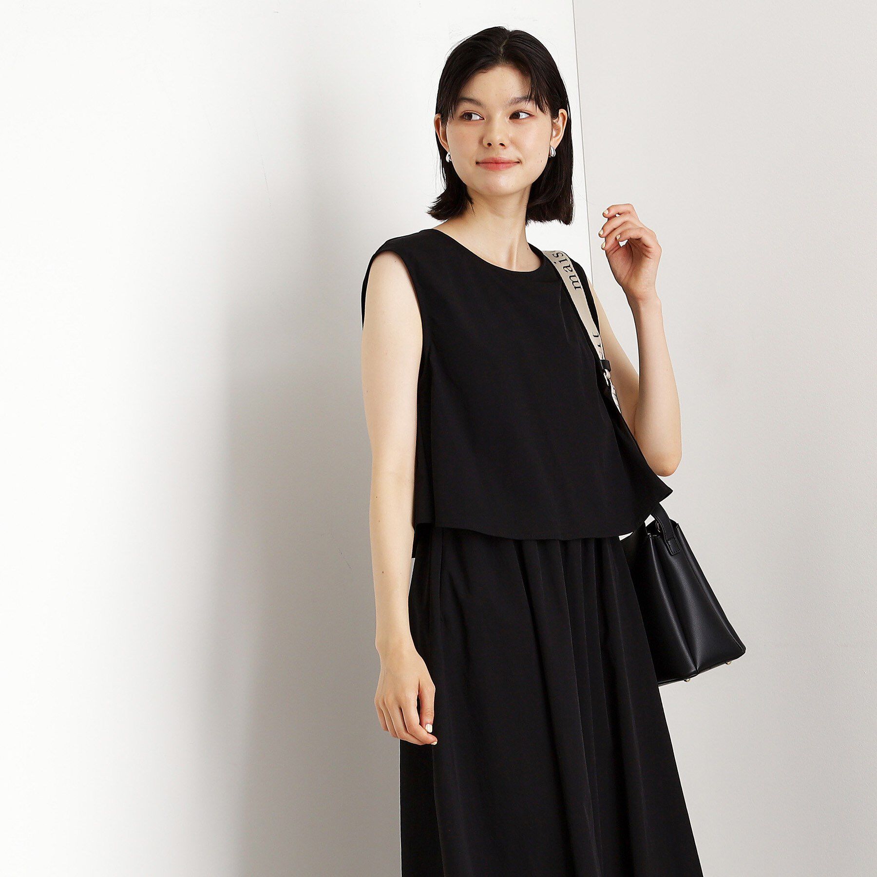 THE SHOP TK「ドッキングワンピース【接触冷感/撥水/UVカット/洗濯機OK】」|ワンピース|