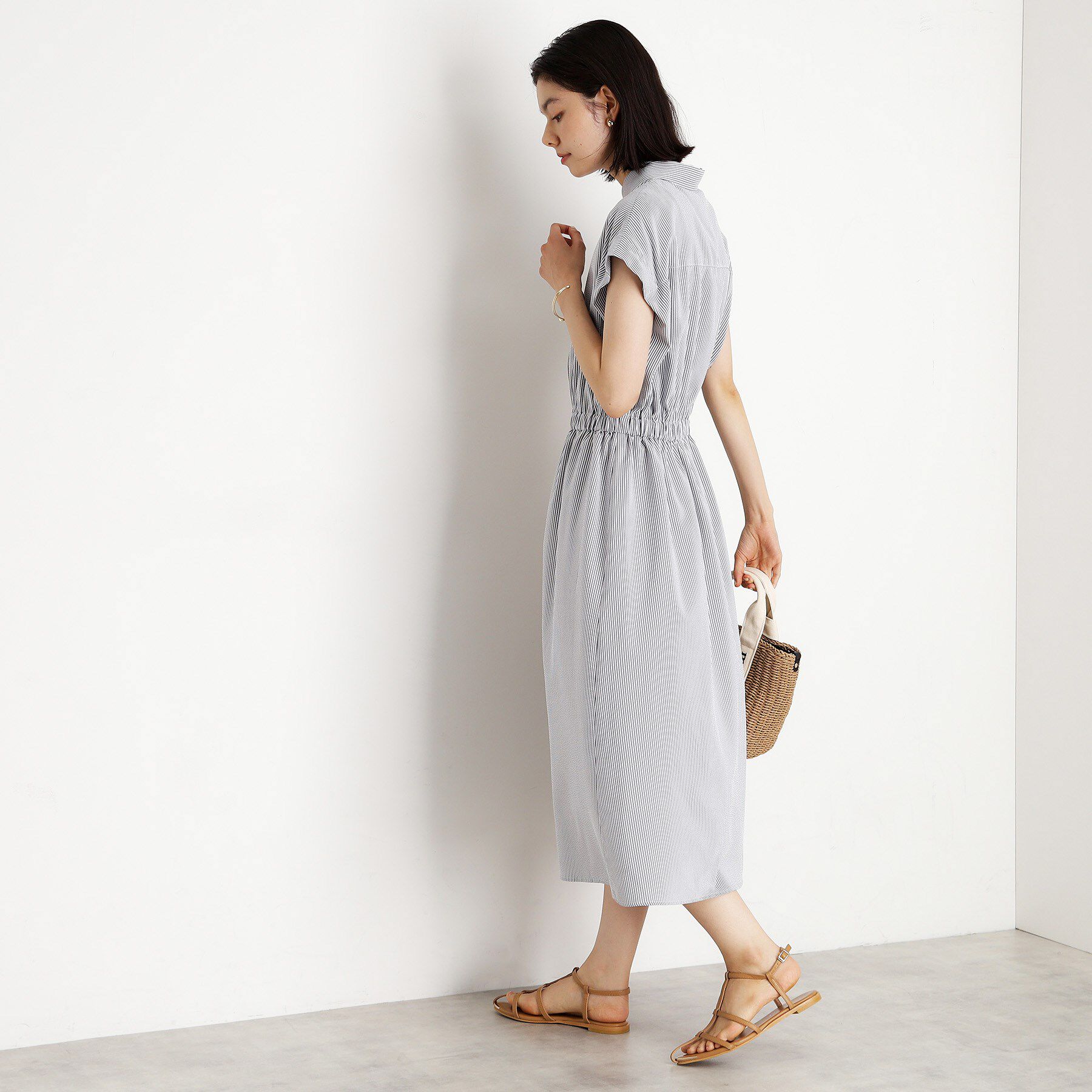 THE SHOP TK「サッカーワンピース【洗濯機OK/UVカット】」|ワンピース|