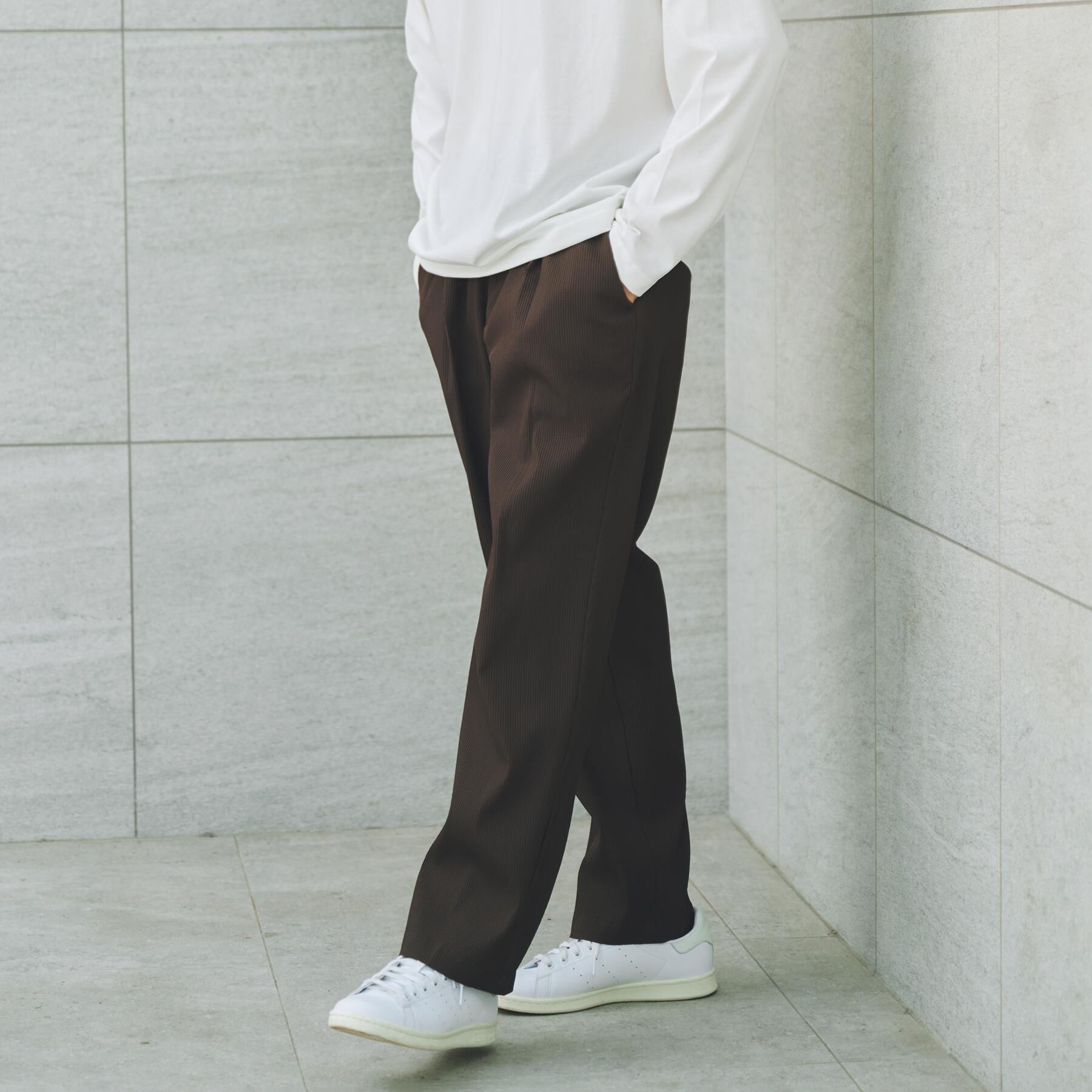 THE SHOP TK「【Begin/ビギン10月号掲載】楊柳スマートイージーパンツ　軽量/洗濯機OK/セットアップ可」|その他|