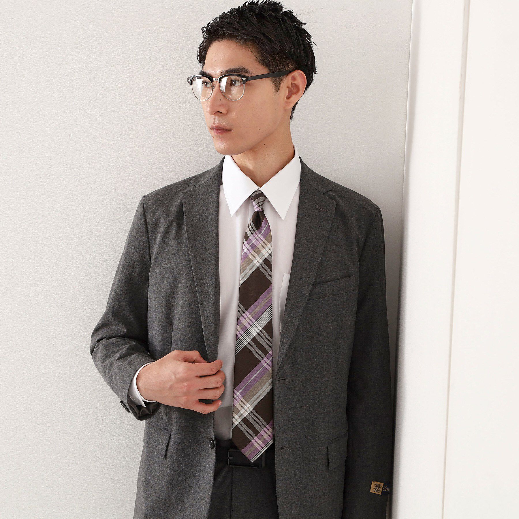 THE SHOP TK「アソートチェックネクタイ【洗濯機OK】」|ネクタイ・蝶ネクタイ|