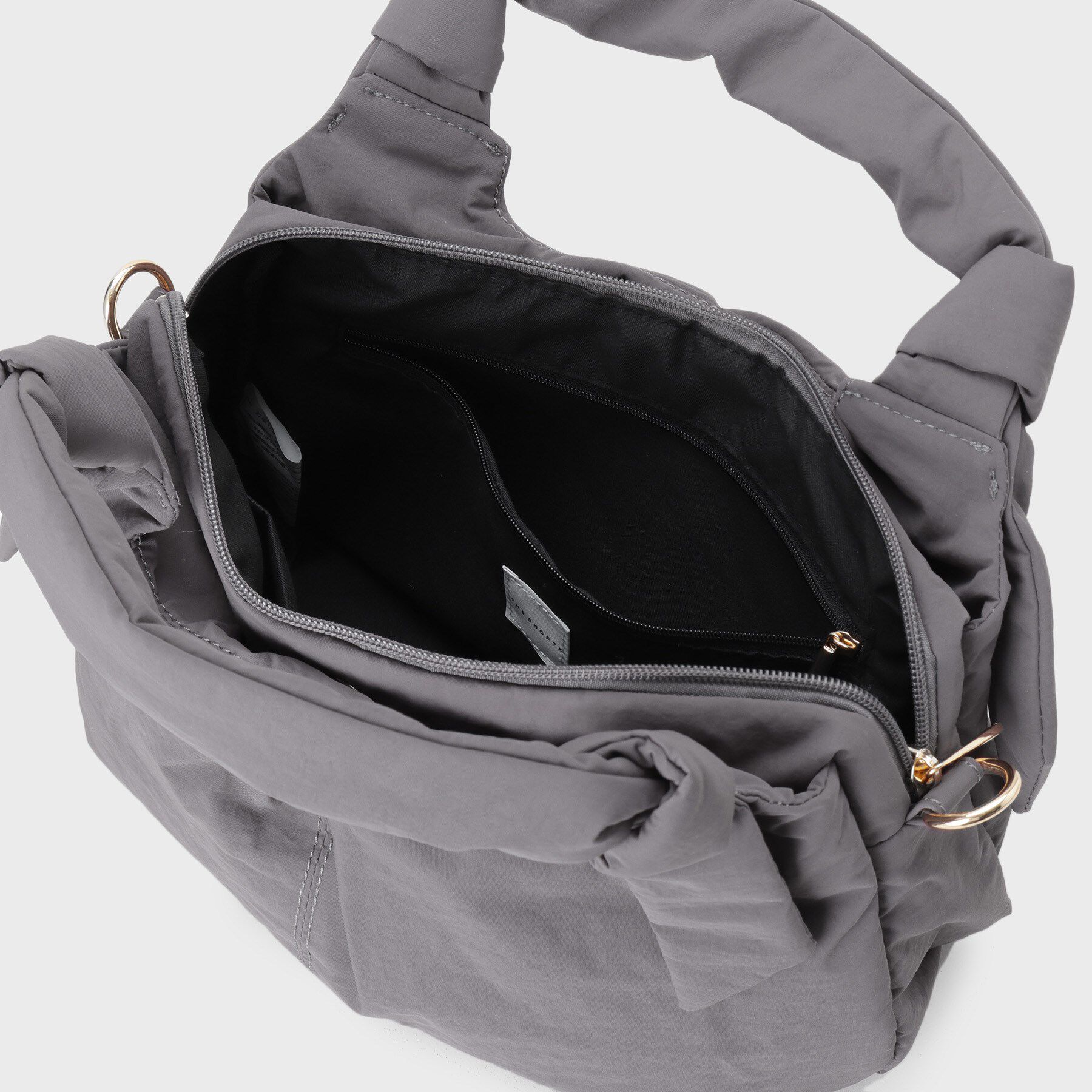 THE SHOP TK「ロゴショルダー付きナイロンミニボストン」|ショルダー・メッセンジャー|