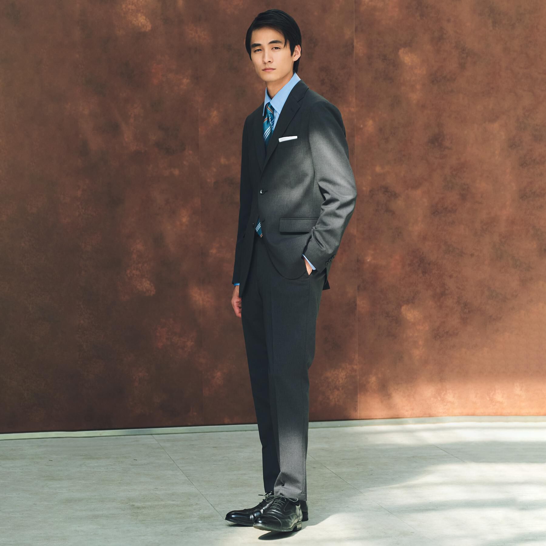 THE SHOP TK「カルゼジャケット 【洗濯機OK/セットアップ可】」|テーラードジャケット|