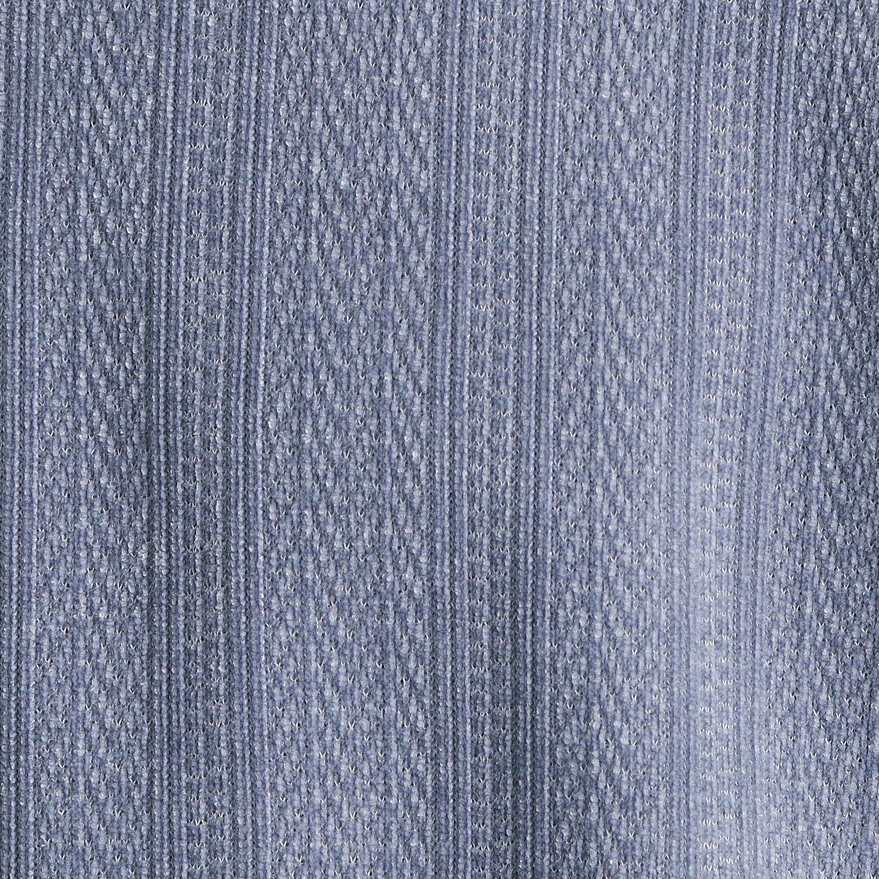 THE SHOP TK「【心地良い、滑らかさ】レイヤード風ケーブル ニットソー 【洗濯機OK】」|Tシャツ・カットソー|