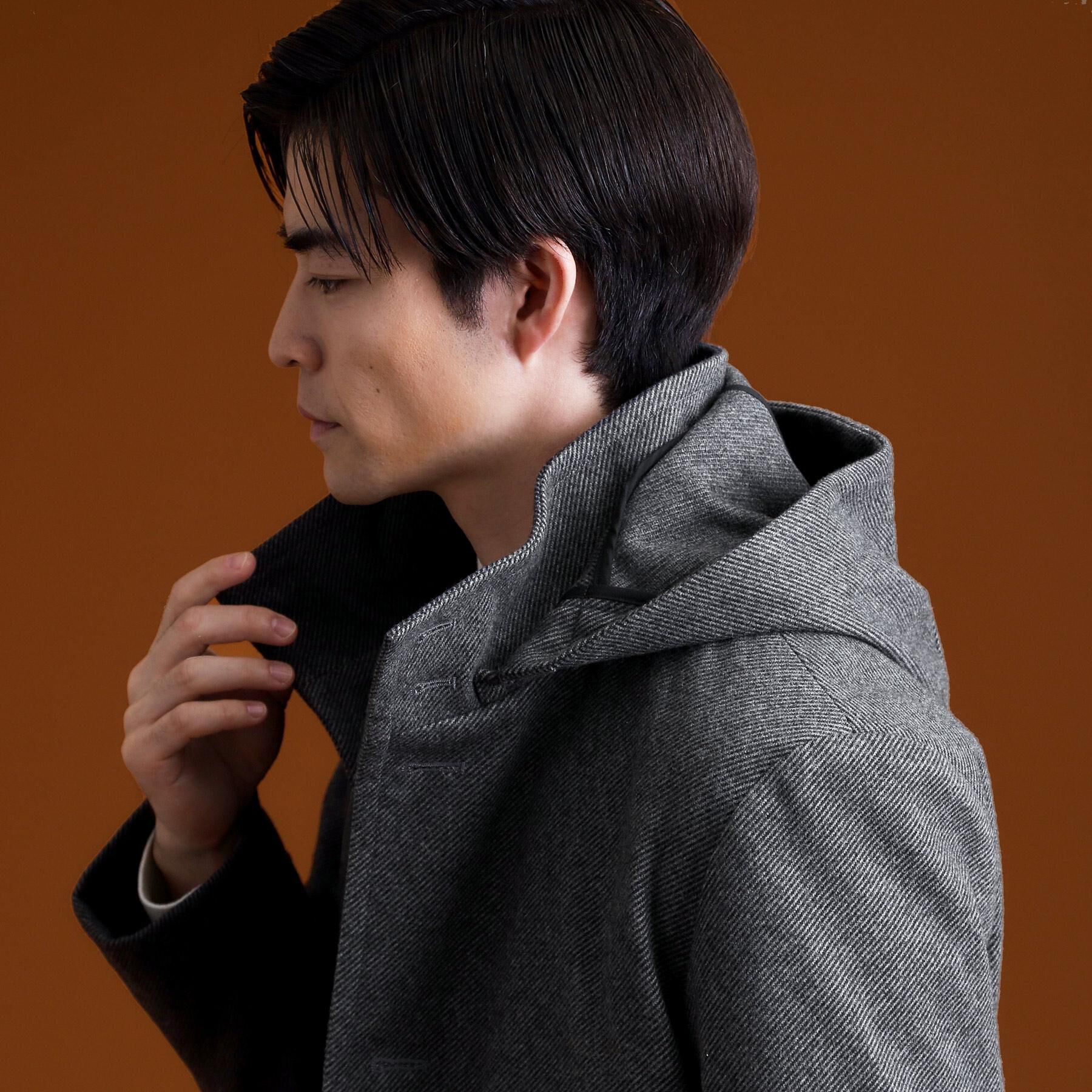 THE SHOP TK「ON/OFF対応 ウーリック スタンド メルトンコート　【洗濯機OK/フード取外し可】」|その他|