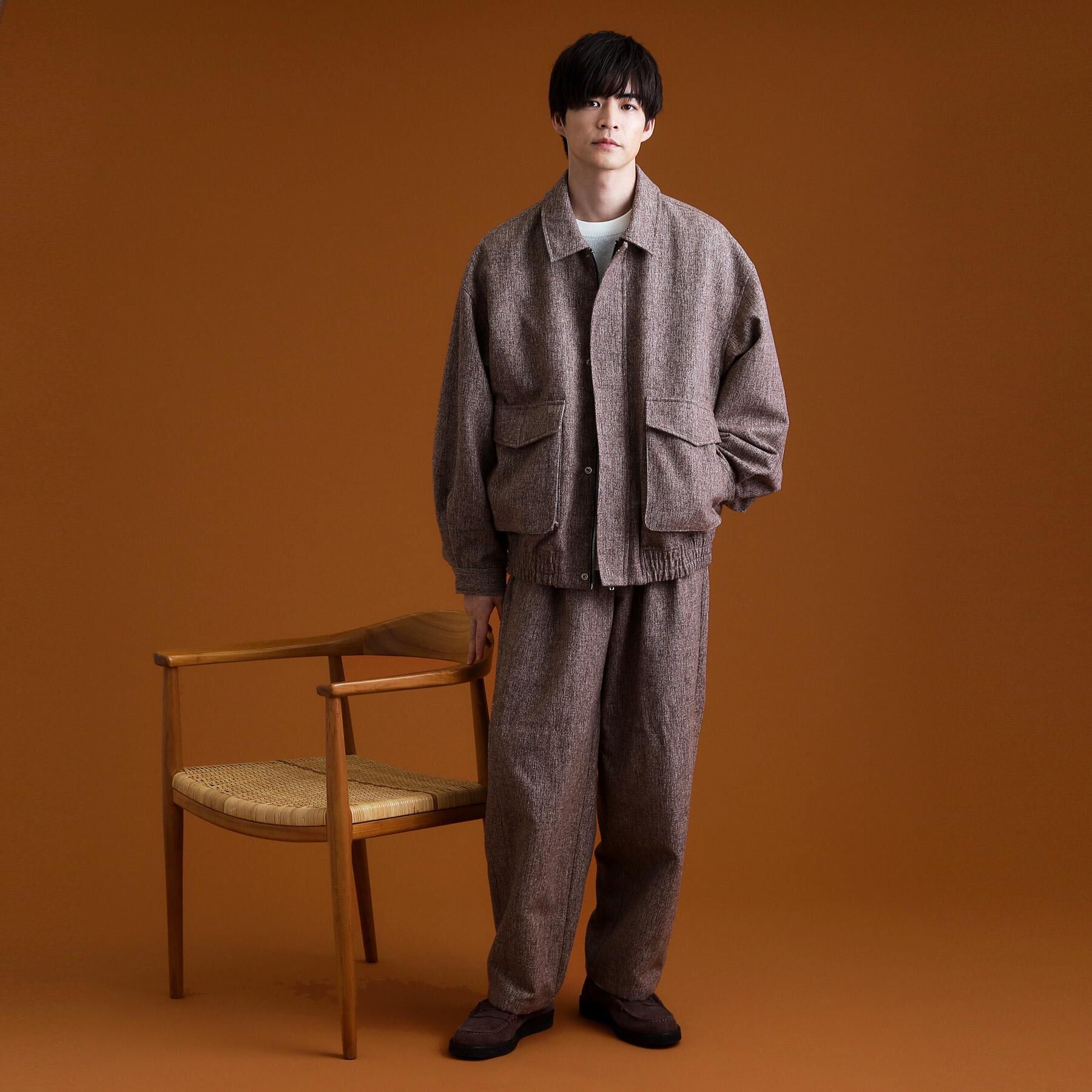 THE SHOP TK「ツイードワイドパンツ 【洗濯機OK／セットアップ可】」|その他|