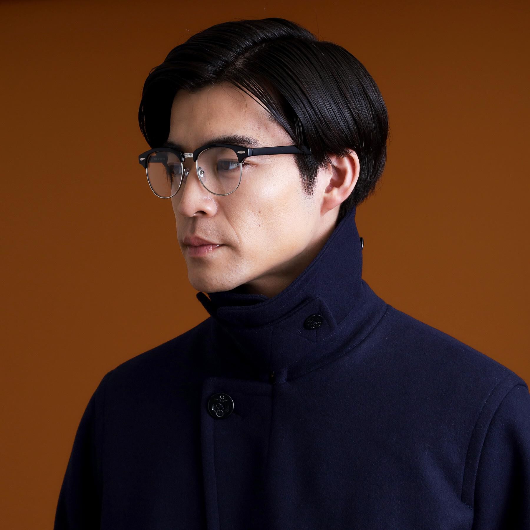 THE SHOP TK「ウーリックシングルPジャケット」|ピーコート|