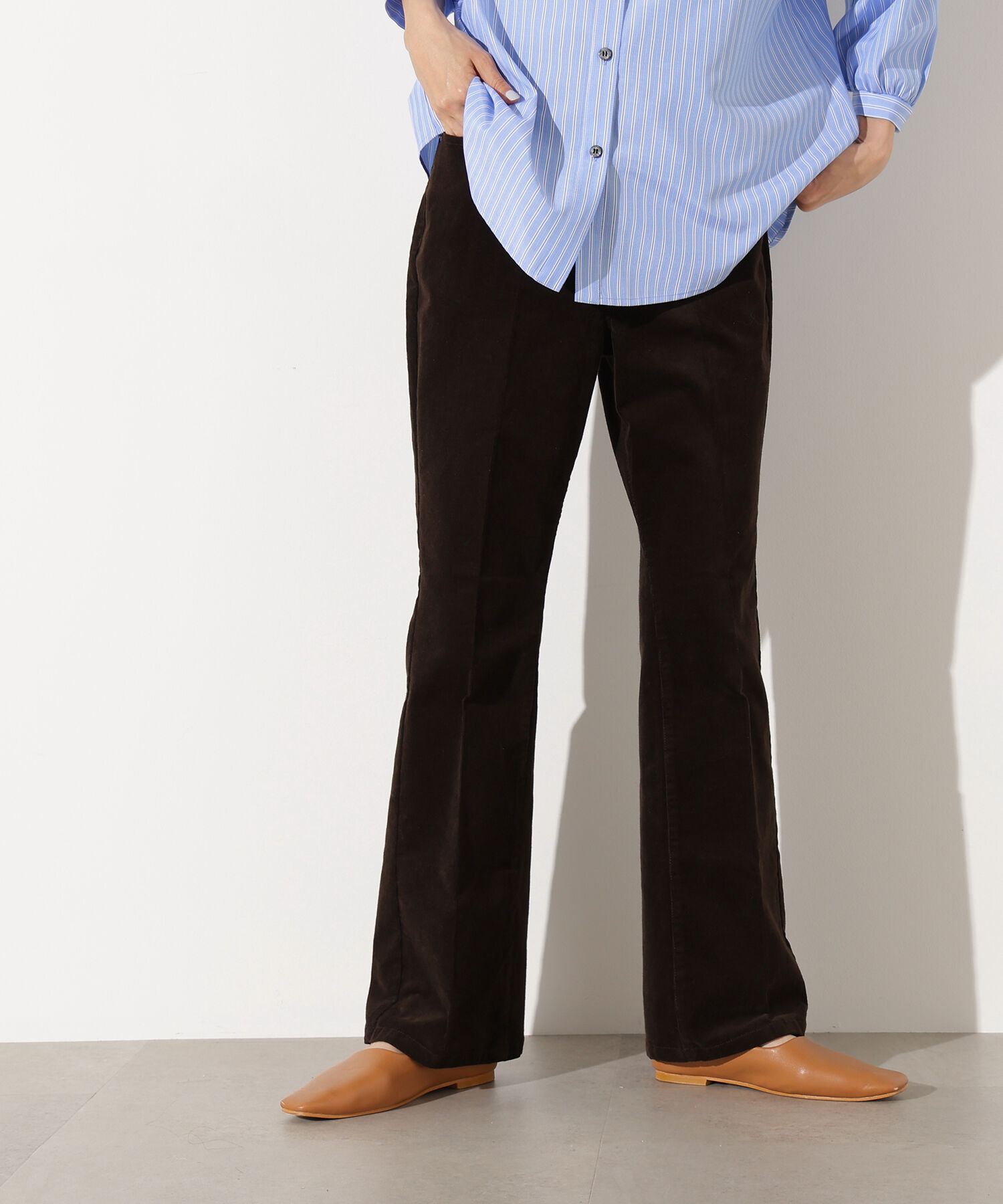  「コーデュロイフレアパンツ」|その他|