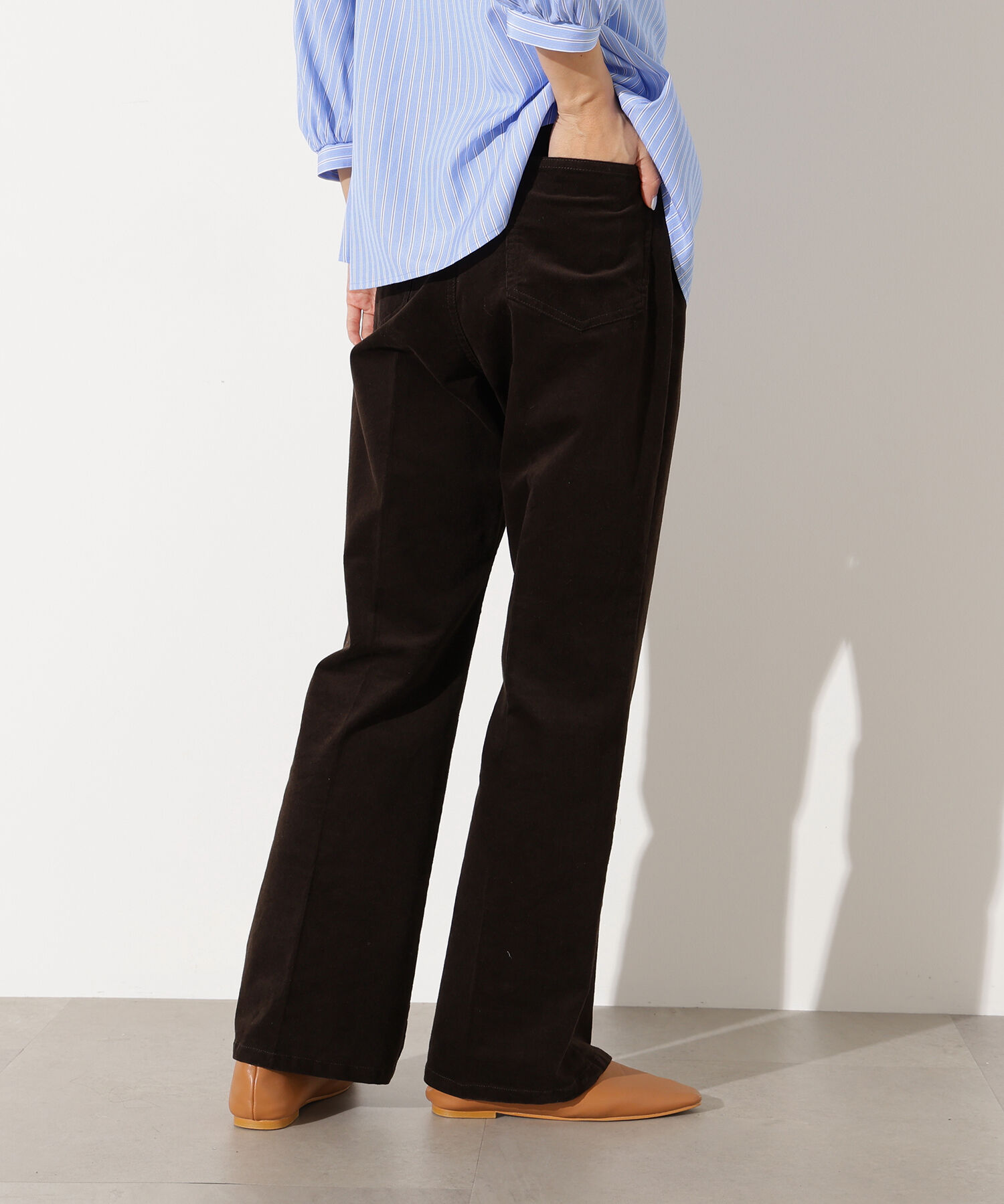  「コーデュロイフレアパンツ」|その他|