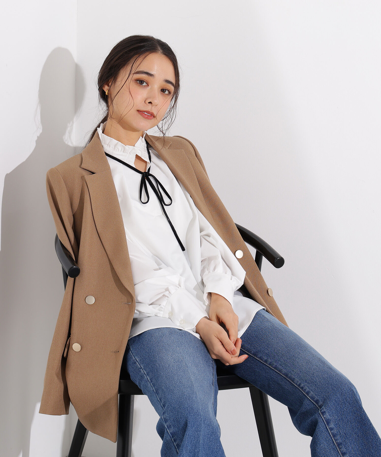  「ダブルブレストテーラードジャケット」|その他|