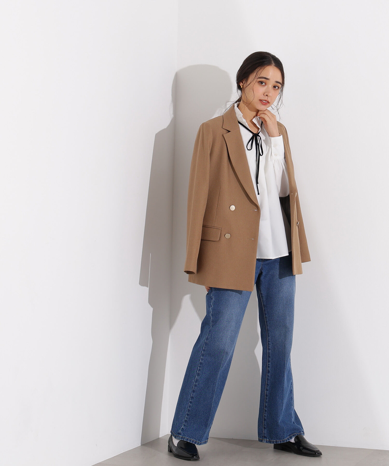  「ダブルブレストテーラードジャケット」|その他|