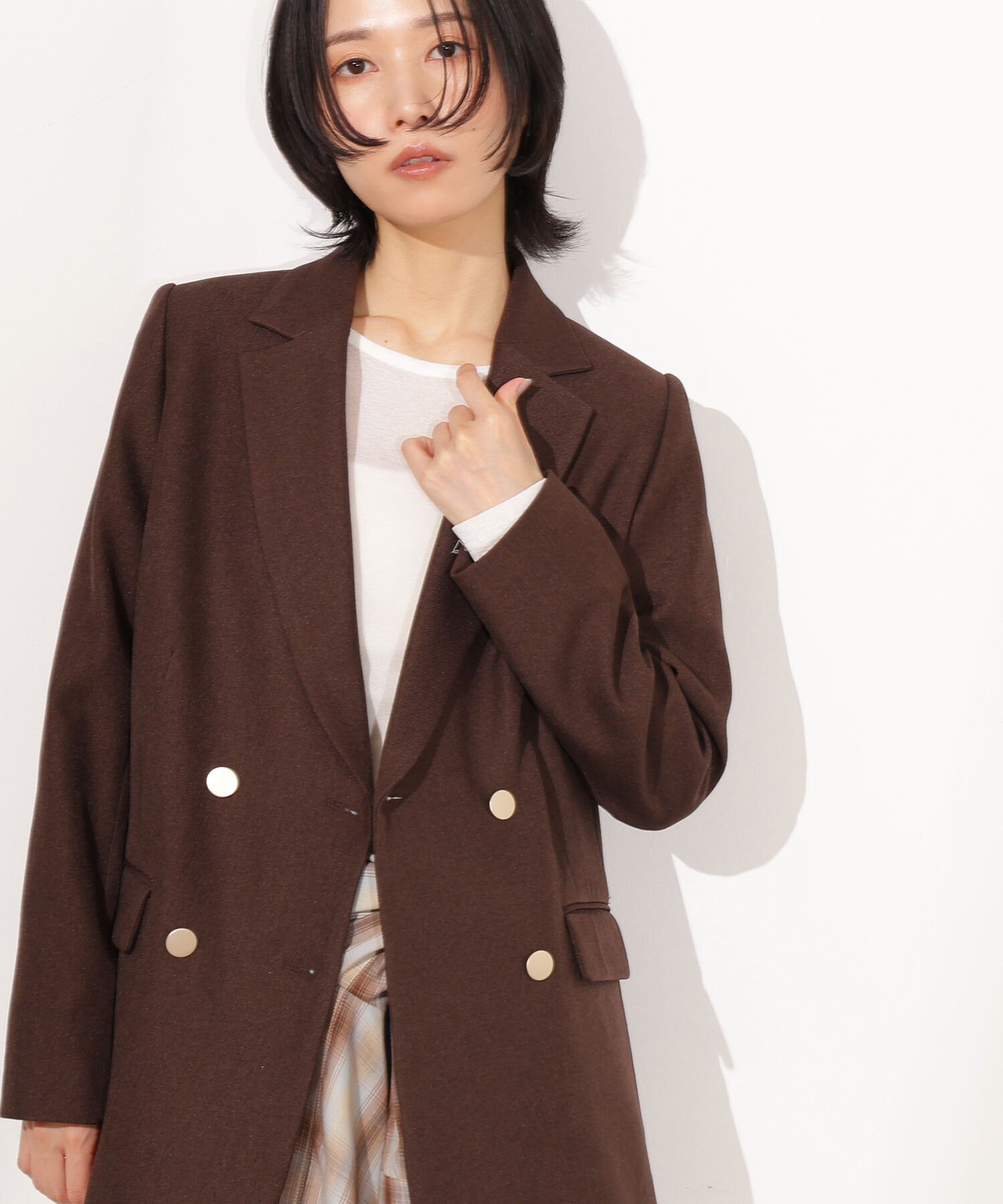  「ダブルブレストテーラードジャケット」|その他|