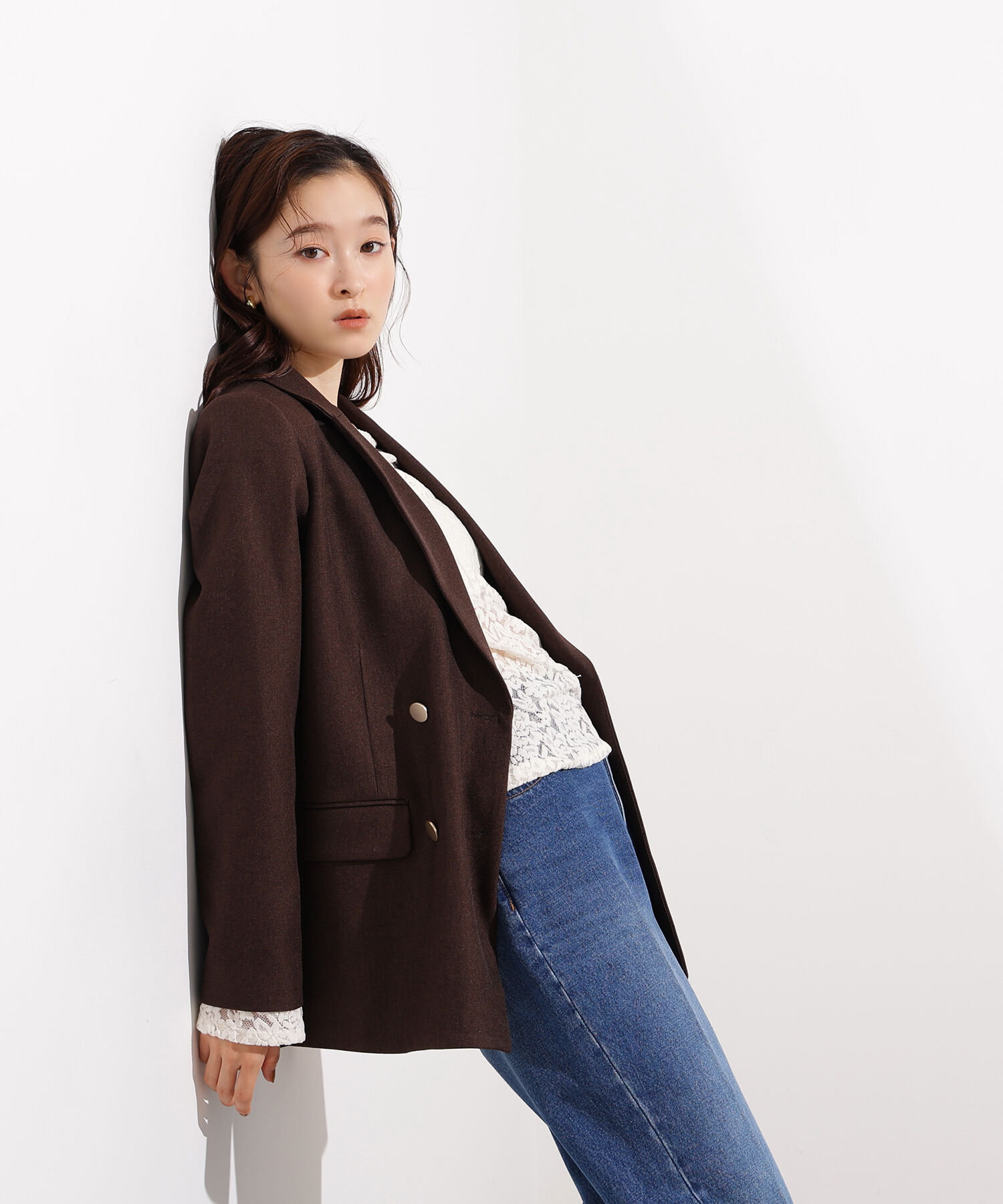  「ダブルブレストテーラードジャケット」|その他|